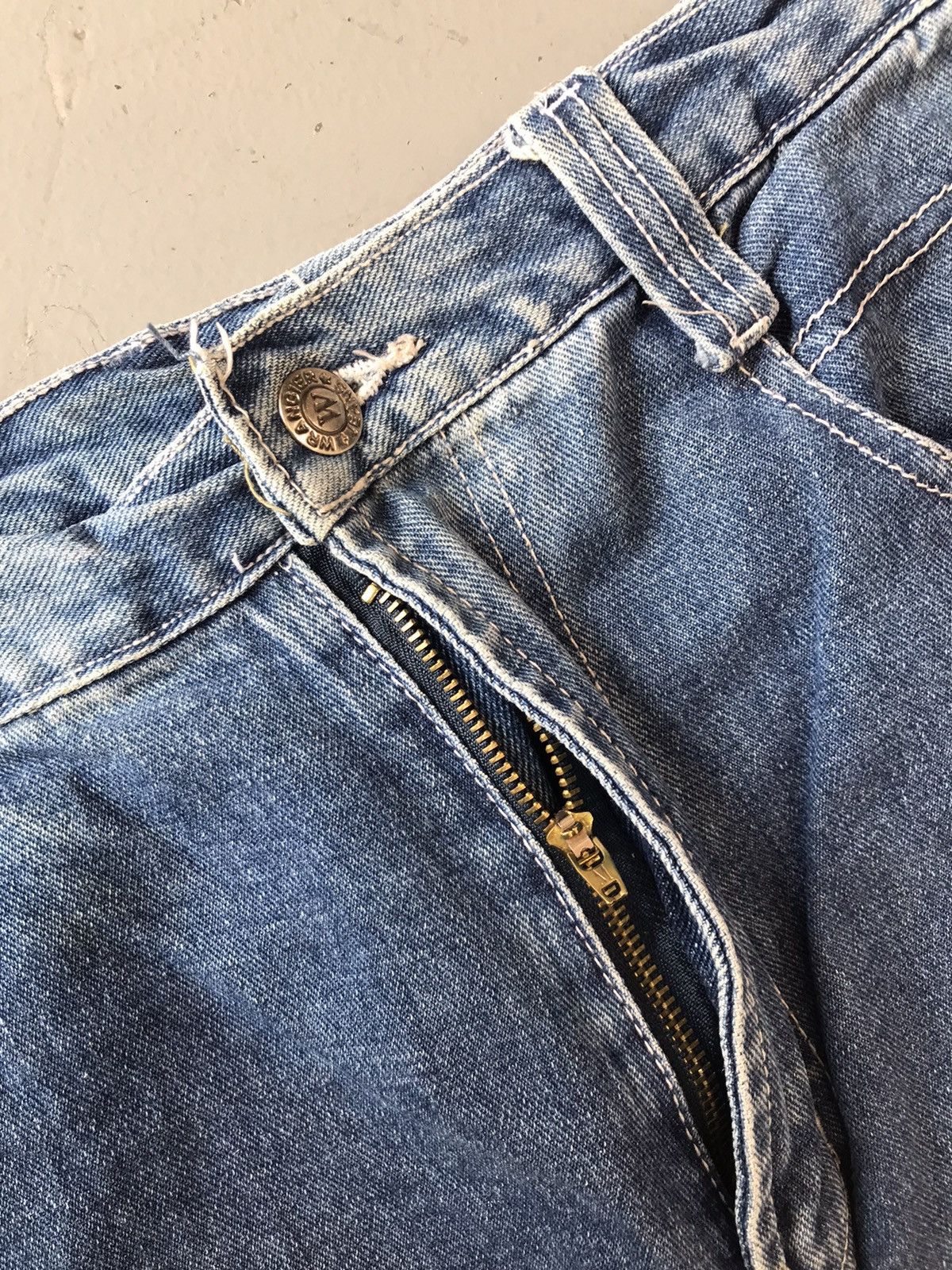 Vintage × Wrangler Vintage wrangler big pocket embroidered cargo denim Size US 30 / EU 46 - 8 Thumbnail