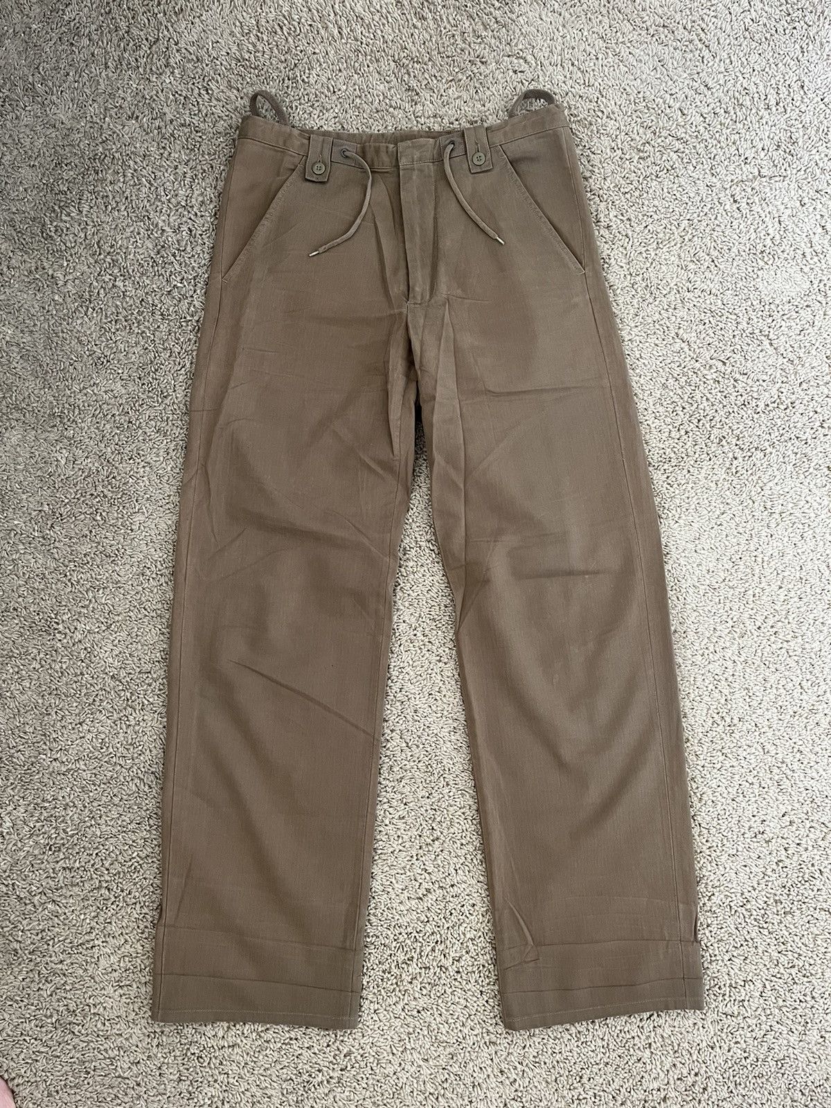 Helmut Lang Helmut lang archive drawstring trousers Size US 44 / EU 60 - 2 Thumbnail
