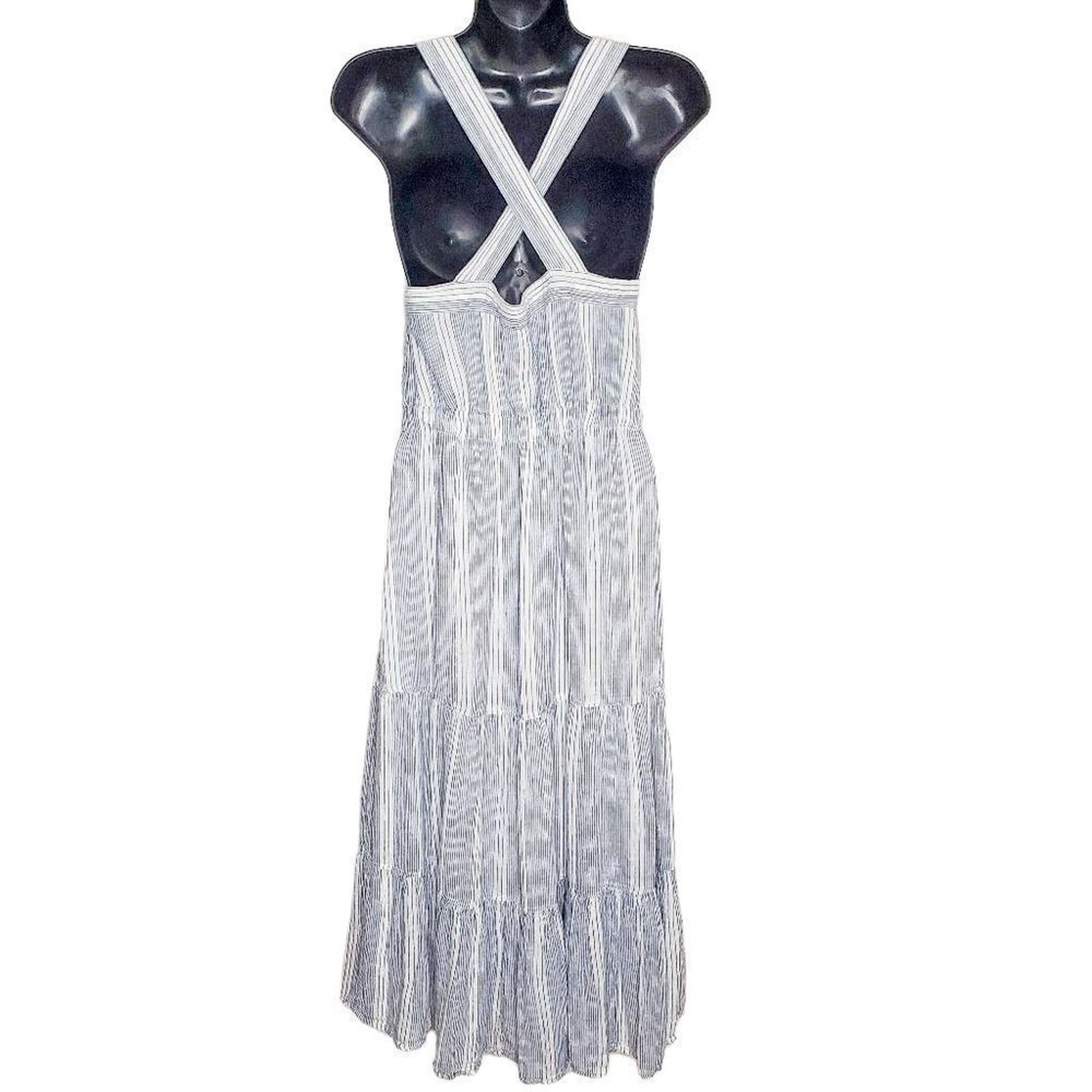 Rails Rails Blue White Alameda Cassia Sleeveless Dress Size S Size S / US 4 / IT 40 - 4 Thumbnail