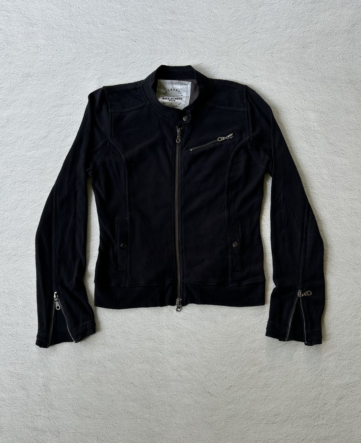 Japanese Brand 2000s Back Number Bikers Vkei Jacket Size US L / EU 52-54 / 3 - 2 Thumbnail