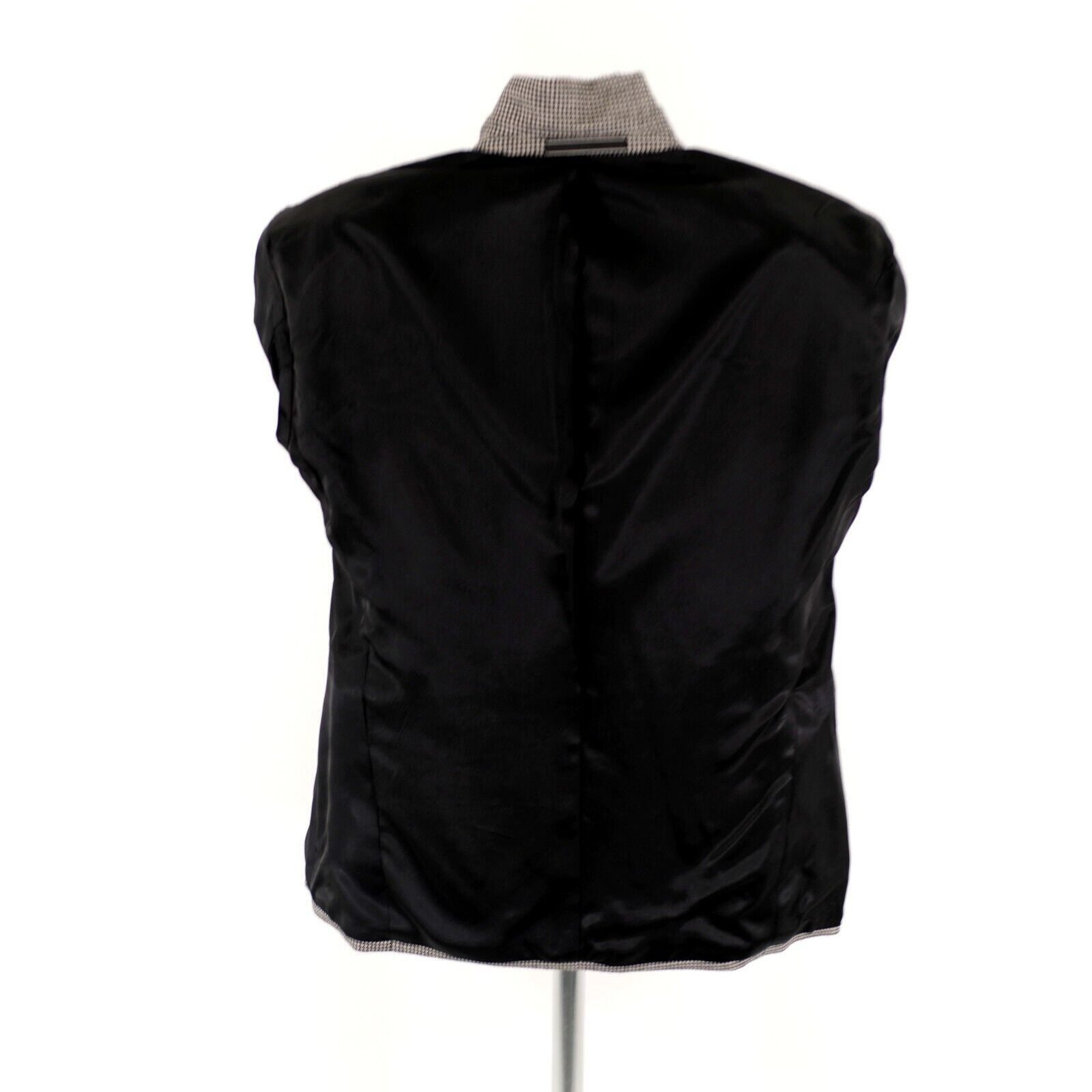 Arnold Brant Arnold Brant Thick 100% Cashmere Houndstooth Black White 3 B Size 38S - 12 Thumbnail