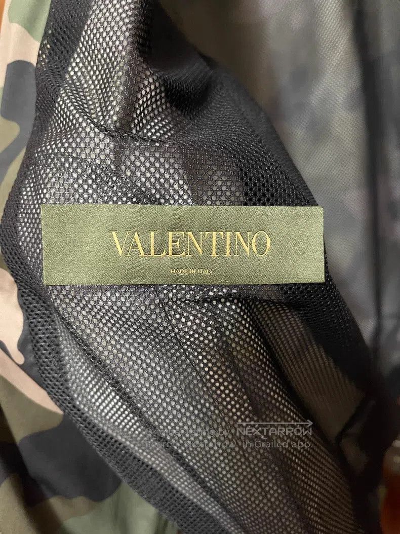 Valentino Valentino Camouflage hooded jacket Size US L / EU 52-54 / 3 - 7 Thumbnail