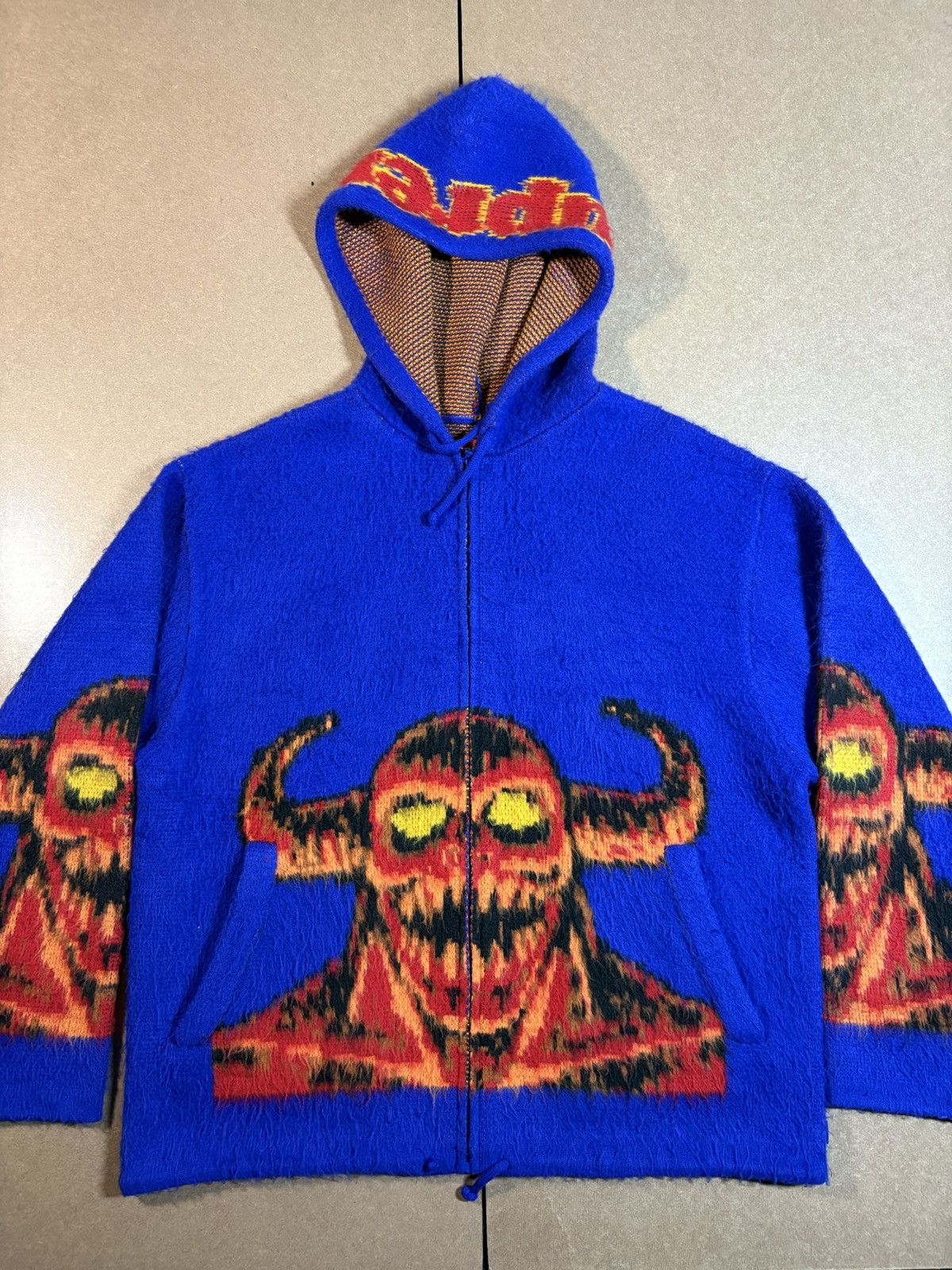 Supreme × Toy Machine Supreme x Toy Machine Zip Up Hooded Sweater