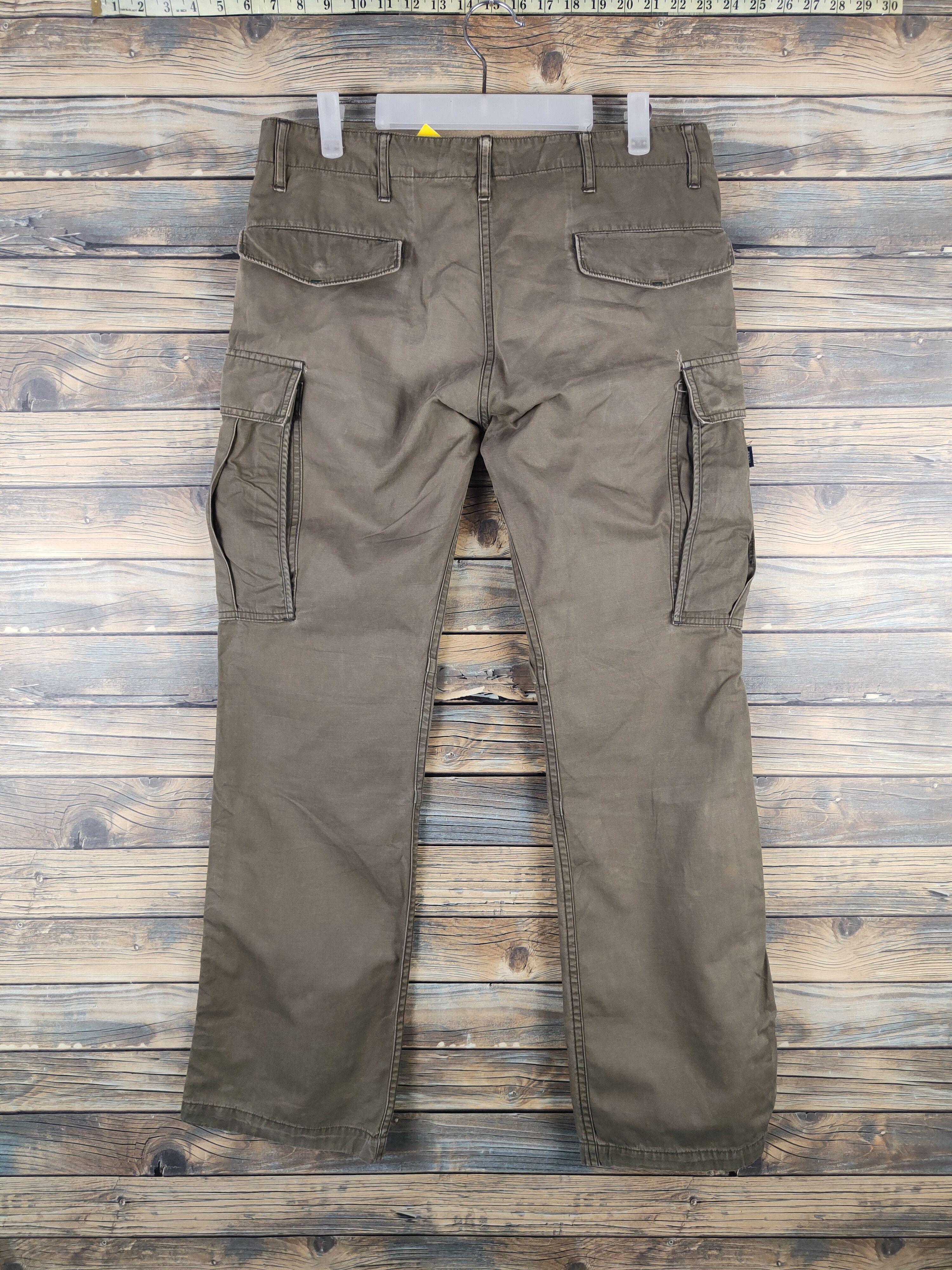 Paul Smith DL Paul Smith Beige Multipocket Cargo Pants #2431 Size US 31 - 7 Thumbnail