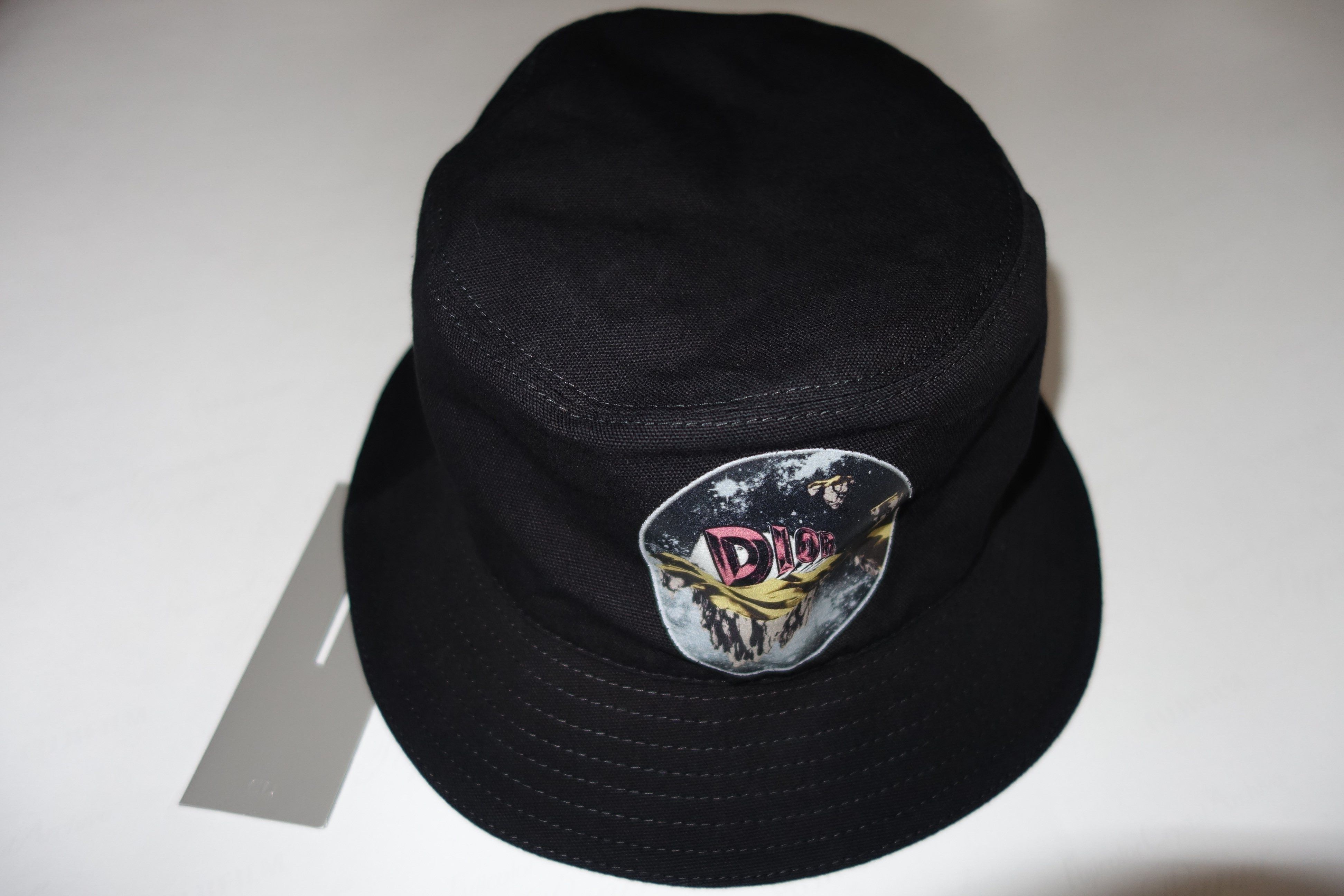 Dior × Kim Jones DIOR - Hat Bob Sunhat Cap S Black Dune Kim
