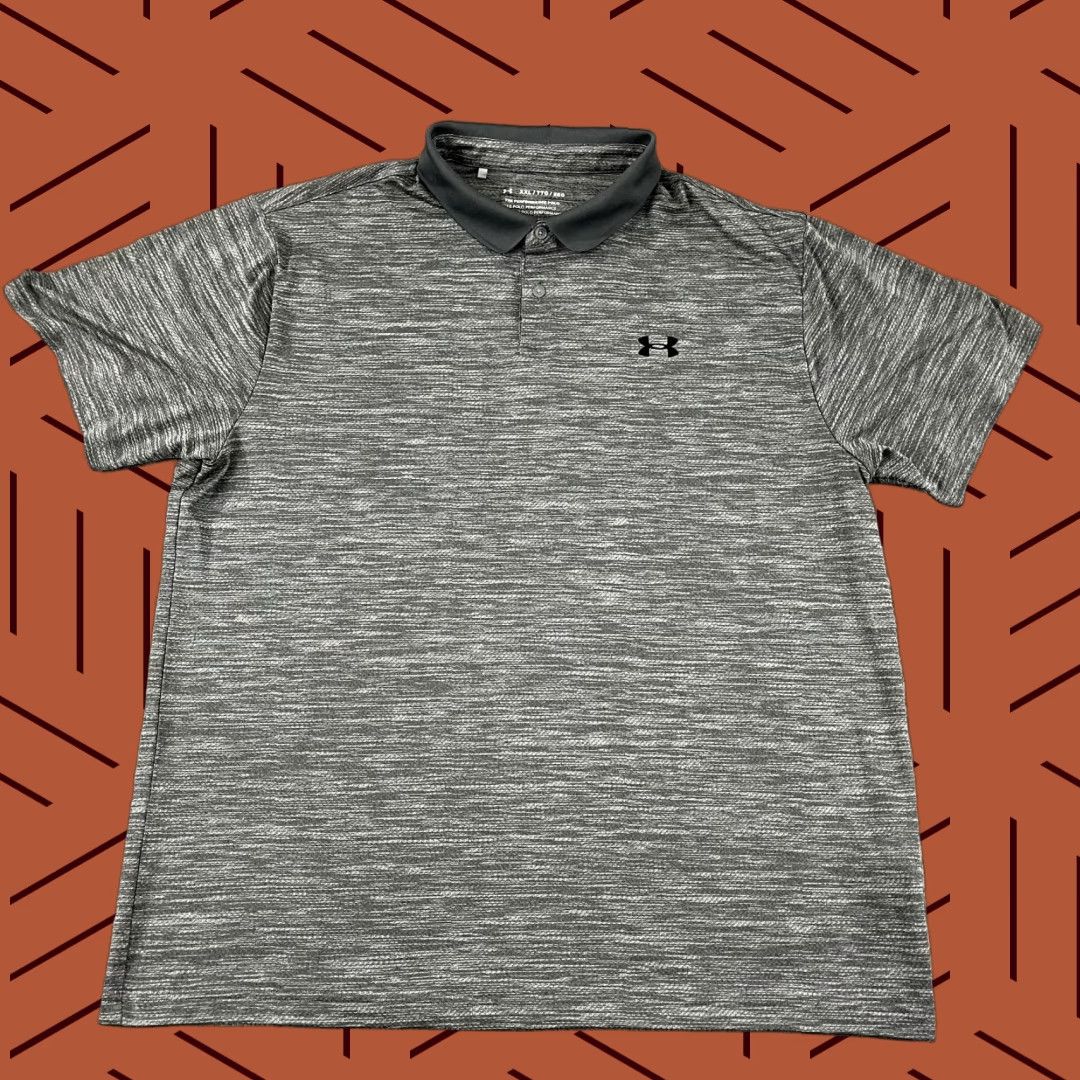 Under Armour UNDER ARMOUR Polo Shirt Mens 2XL Heather Gray Playoff Performance Golf Sport Polo Shirt Mens 2XL Gray Sports Golf Under Armour Playoff Polo Mens Size US XXL / EU 58 / 5 - 1 Thumbnail