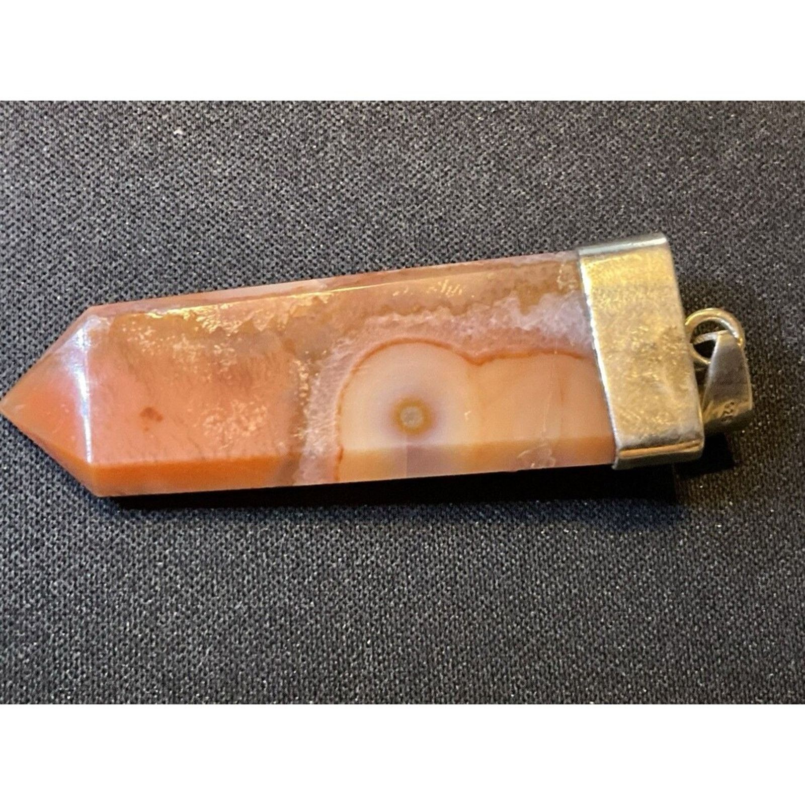 Other 925 Sterling Silver Turquoise and Carnelian Pendant Size ONE SIZE - 5 Thumbnail