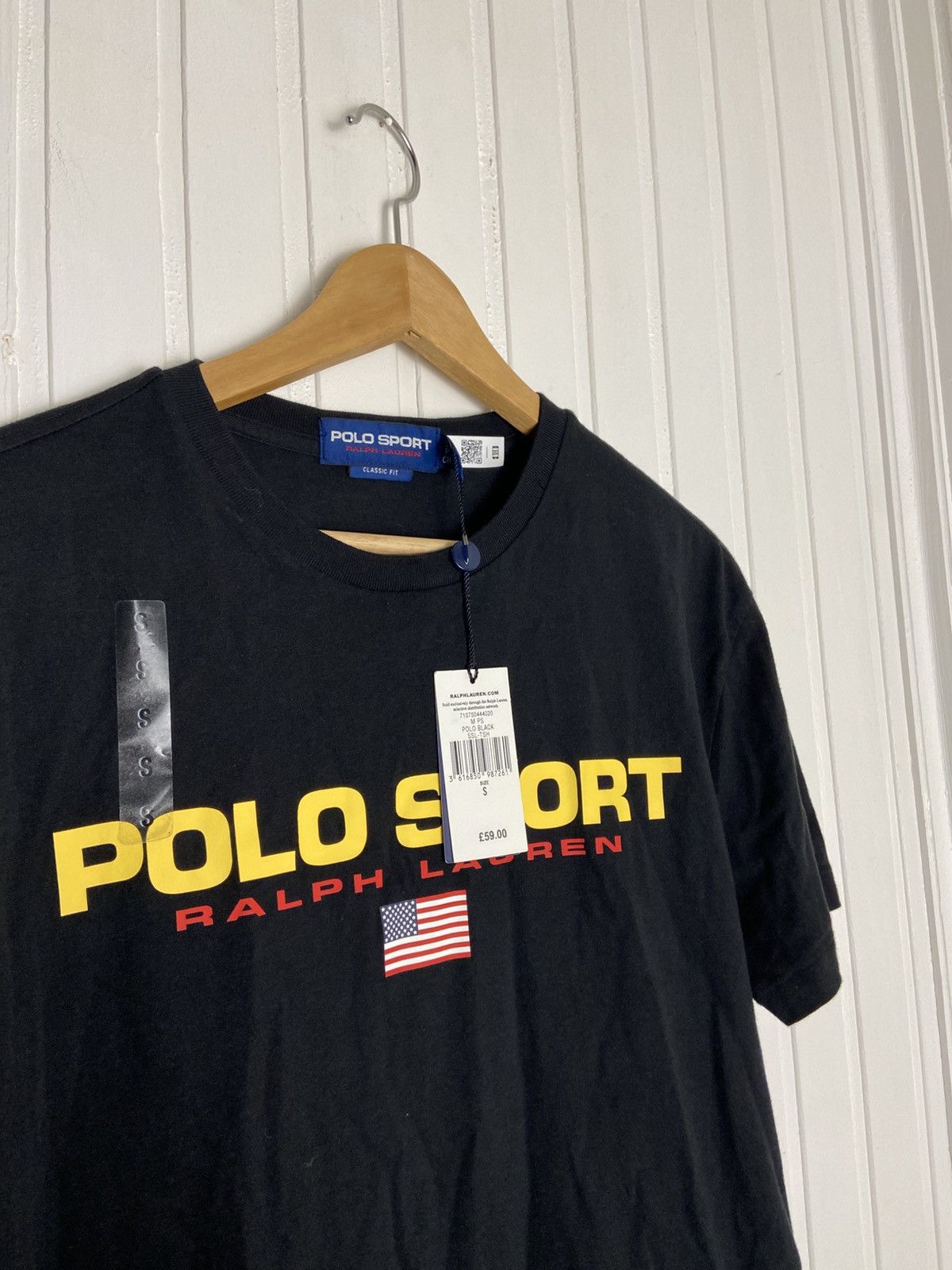 Polo Ralph Lauren New T-shirt Polo Ralph Lauren Sport authentic Black S Size US S / EU 44-46 / 1 - 2 Thumbnail