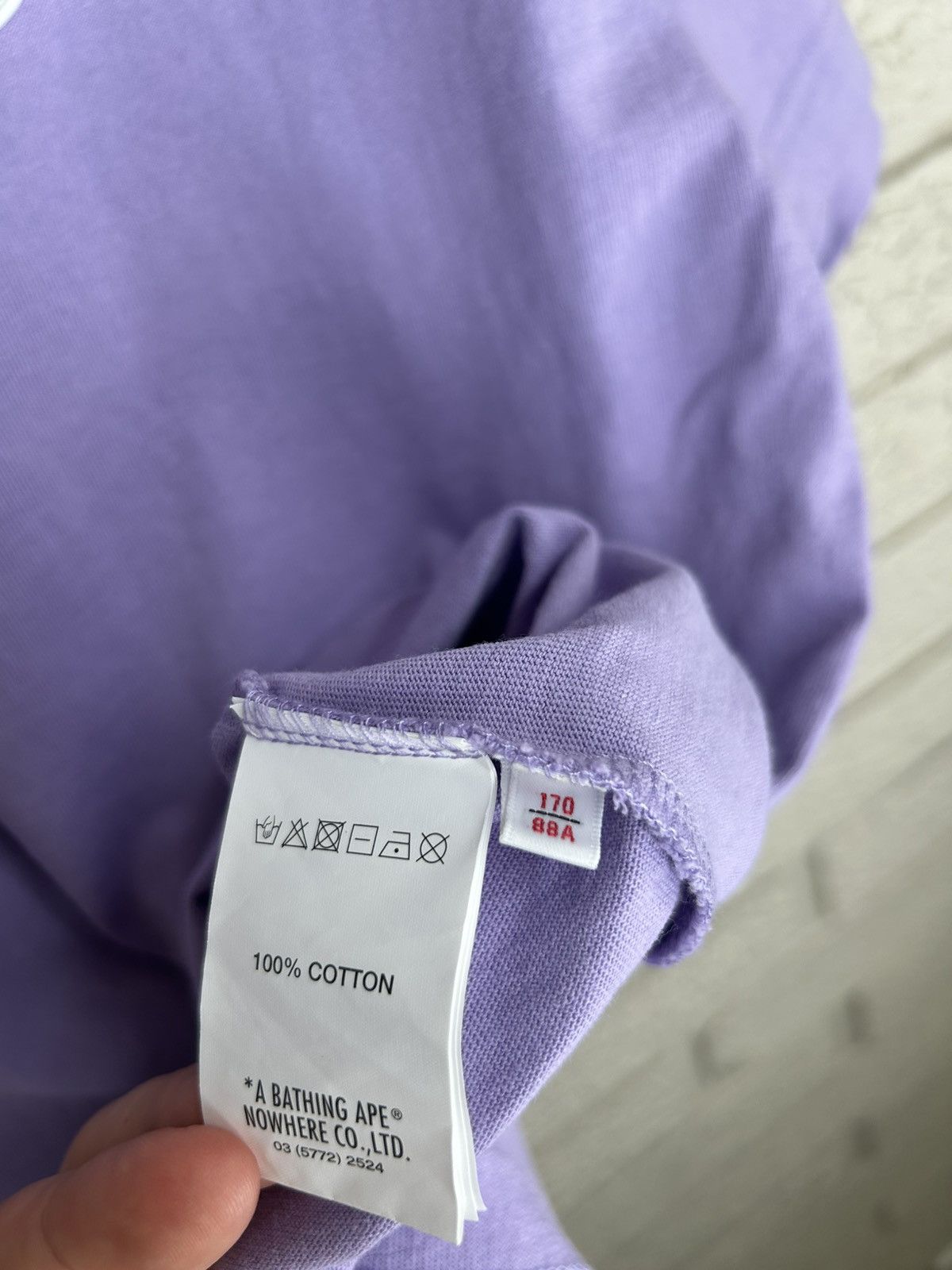 Aape Aape Badge Lavender T Shirt Size US S / EU 44-46 / 1 - 13 Thumbnail