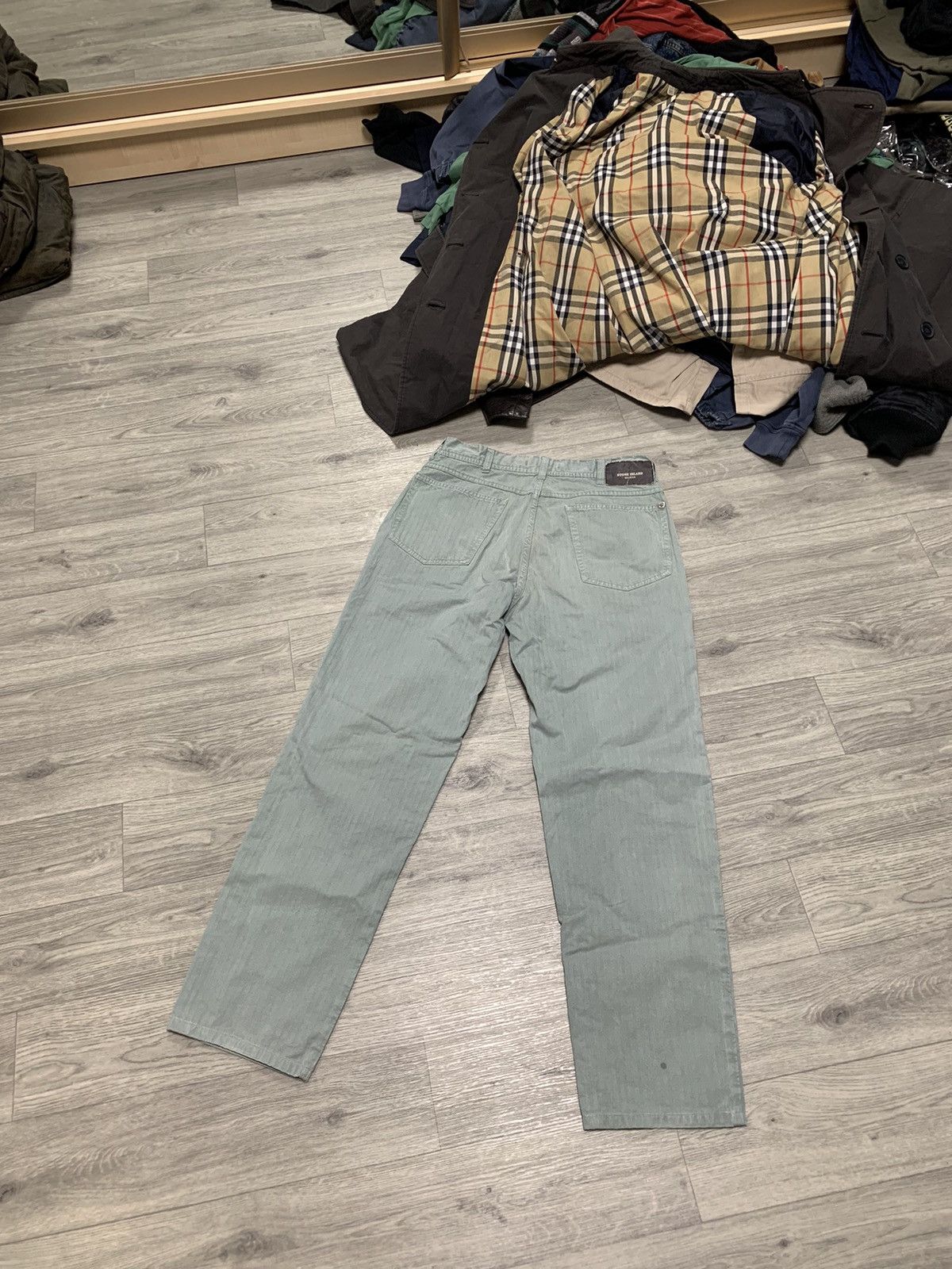 Stone Island × Vintage Stone Island Marina vintage pants Size US 30 / EU 46 - 1 Thumbnail