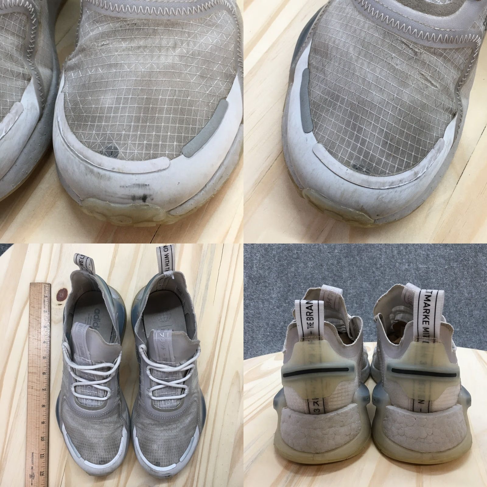 Adidas Adidas Sneaker Women 10 Gray NMD V3 Dash Athletic Running Lace Up Casual Comfort Size US 10 / IT 40 - 8 Thumbnail