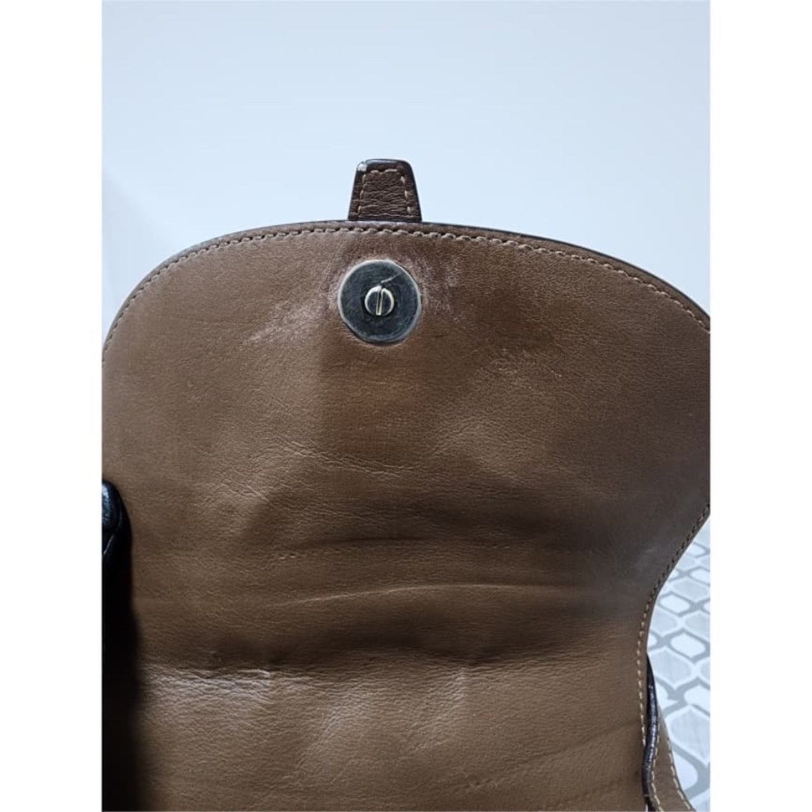 Gucci Authentc Gucci GG Supreme Shoulder/Crossbody Bag Brown/Cream Size ONE SIZE - 9 Thumbnail