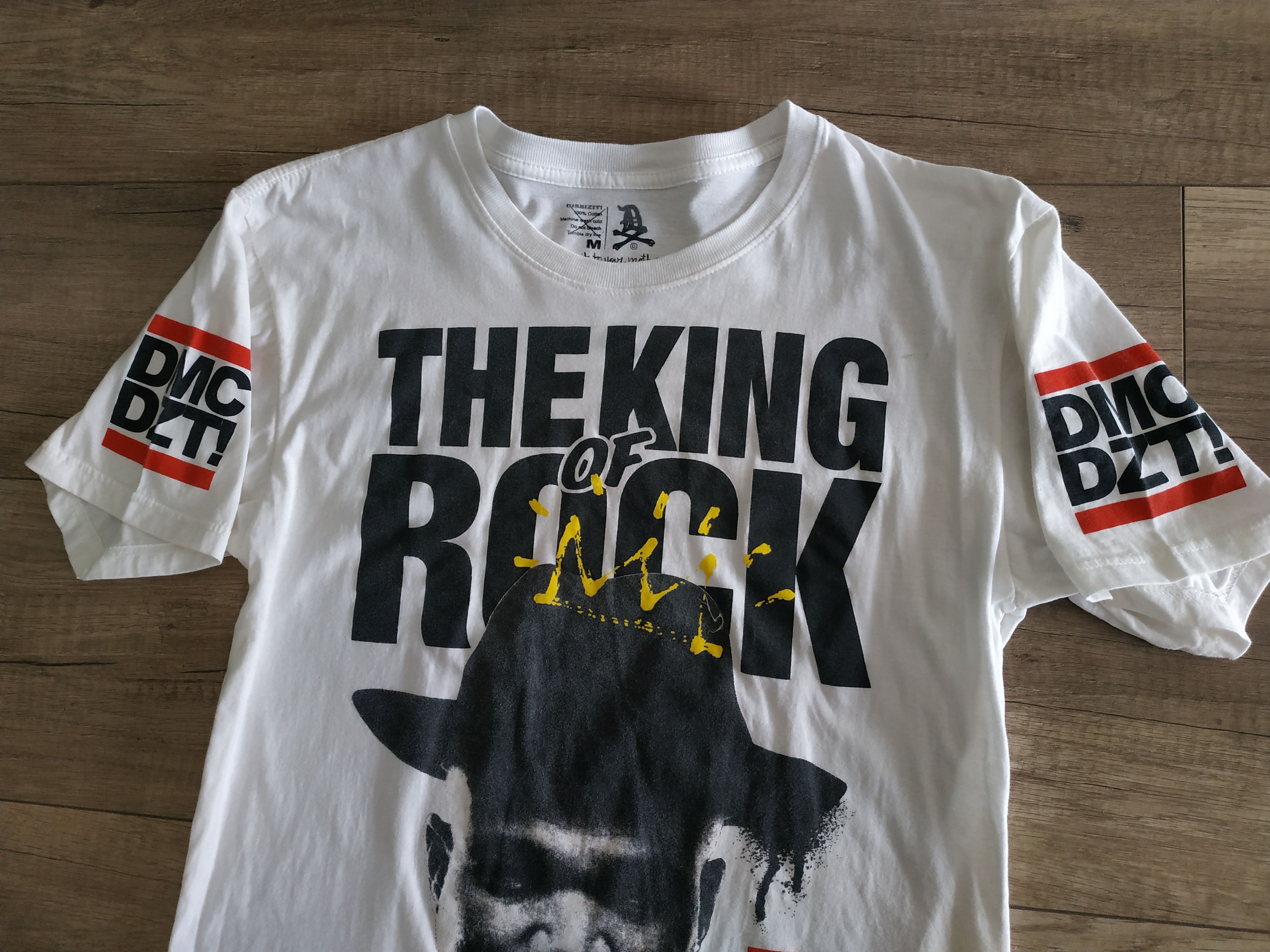 Dissizit × RUN DMC Dissizit x RUN DMC Men's Rap T-Shirt, s. MEDIUM Size US M / EU 48-50 / 2 - 3 Thumbnail