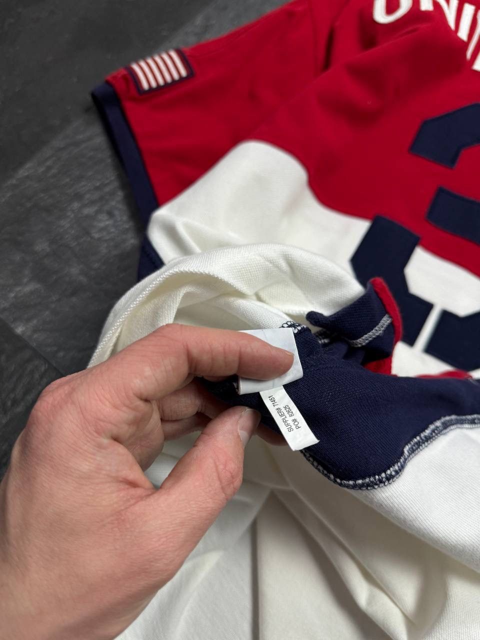 Polo Ralph Lauren Vintage Polo Ralph Lauren big logo United States polo Size US XXL / EU 58 / 5 - 12 Thumbnail