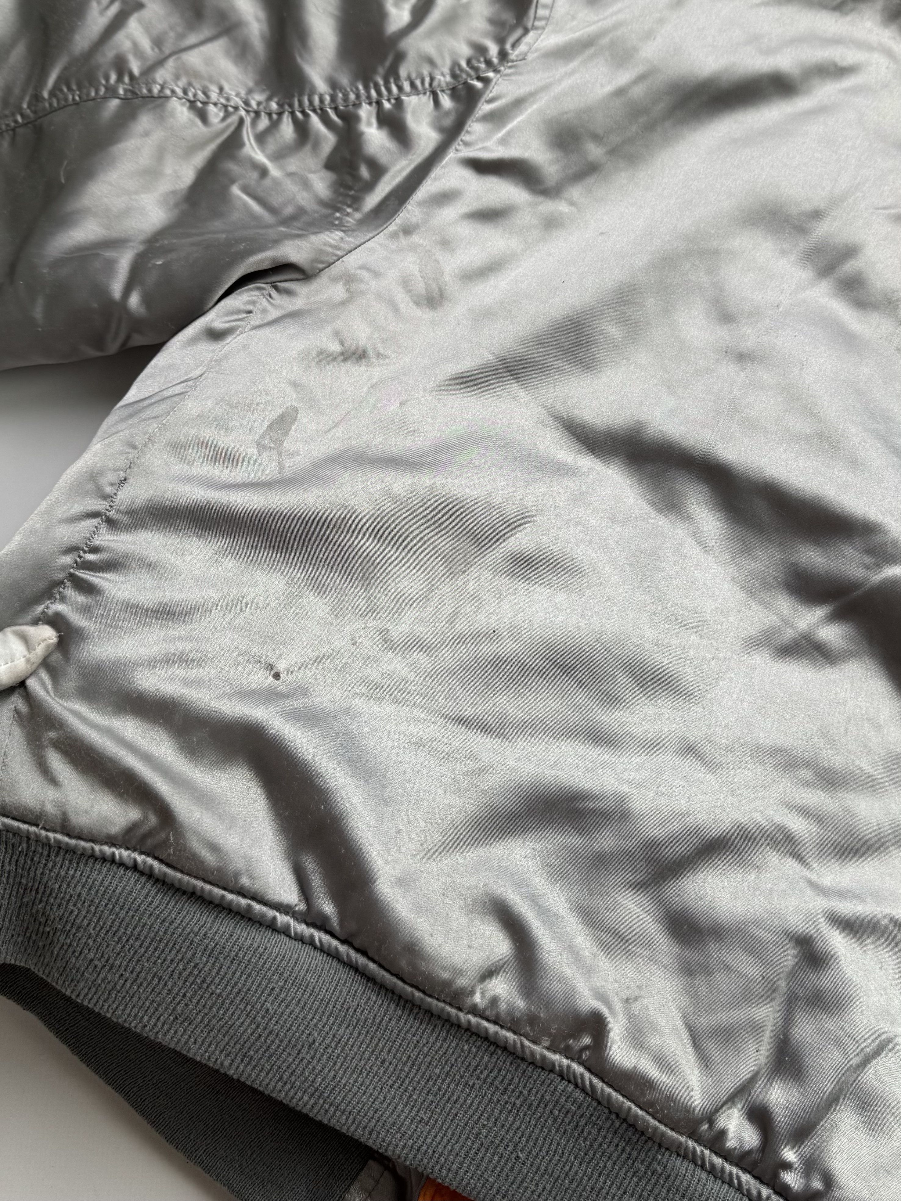Japanese Brand Vintage Thrashed Bomber Jacket B764(V291)E2 Size US M / EU 48-50 / 2 - 17 Thumbnail