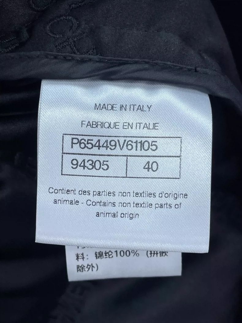 Chanel Chanel 20K equestrian series embroidered letter logo cotton Size S / US 4 / IT 40 - 6 Thumbnail