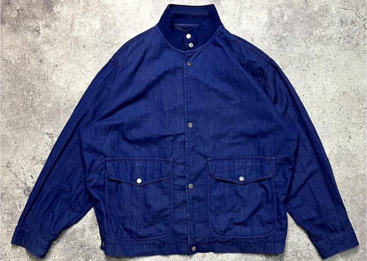 Valentino Vintage oversized jacket valentino jeans Size US L / EU 52-54 / 3 - 1 Thumbnail