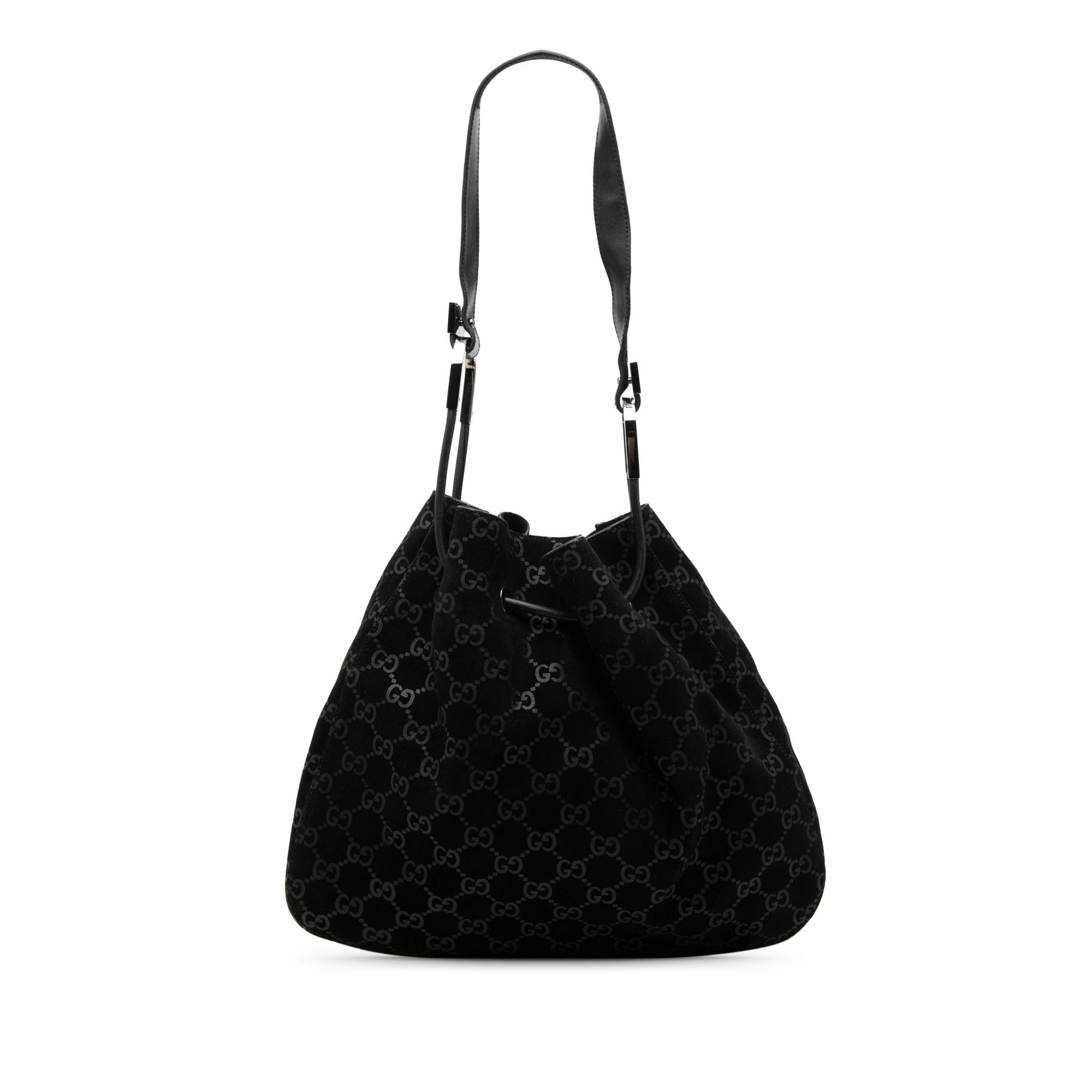 Gucci GG Suede Shoulder Bag Size ONE SIZE - 1 Thumbnail