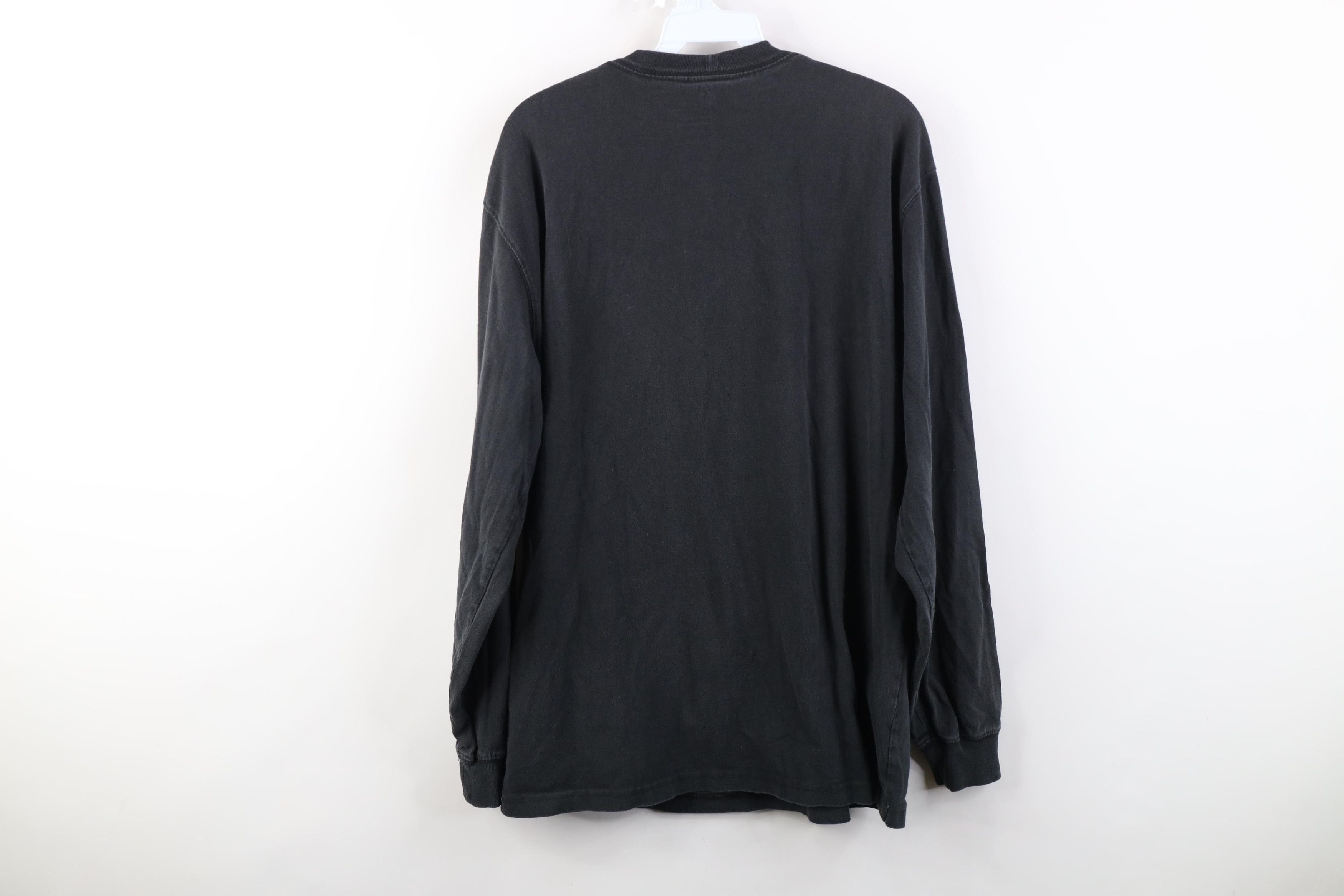 Carhartt Vintage Y2K Carhartt Long Sleeve Pocket T-Shirt Black Cotton Size US M / EU 48-50 / 2 - 13 Thumbnail