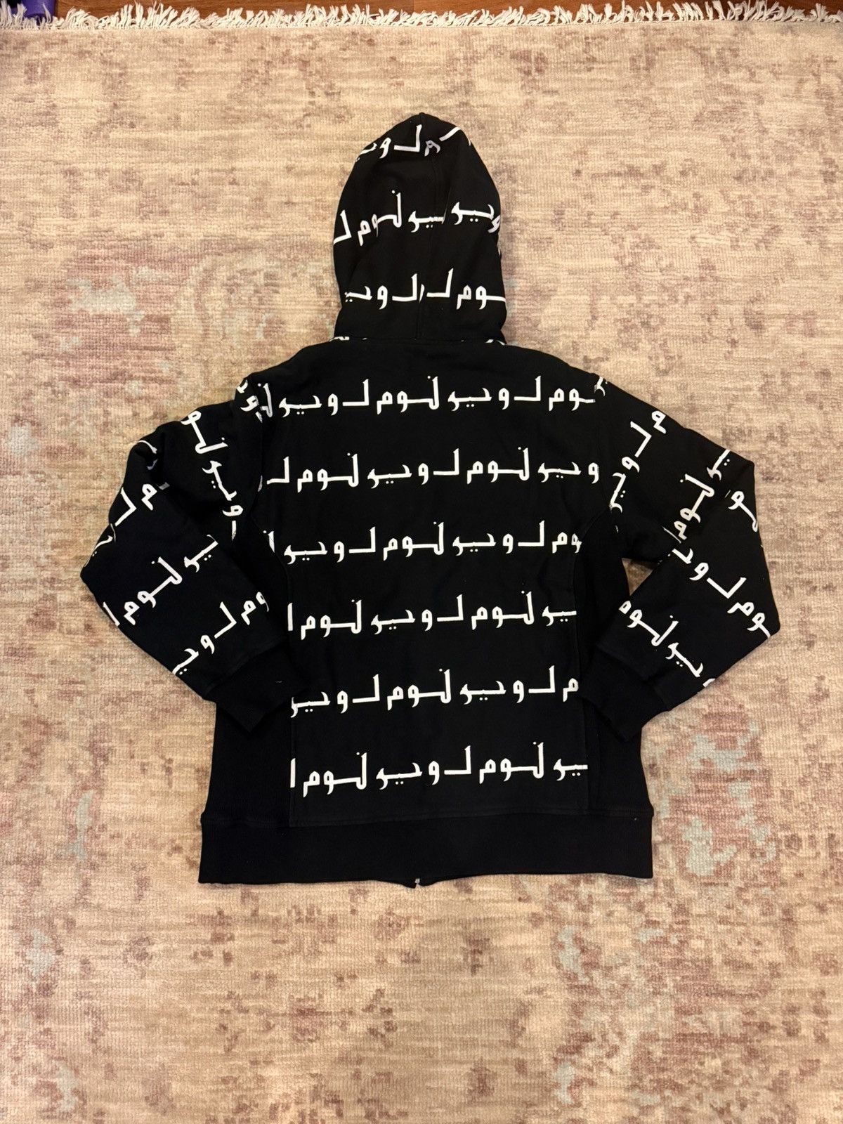Nom De Guerre Nom De Guerre Arabic black Hoodie Size US M / EU 48-50 / 2 - 7 Thumbnail