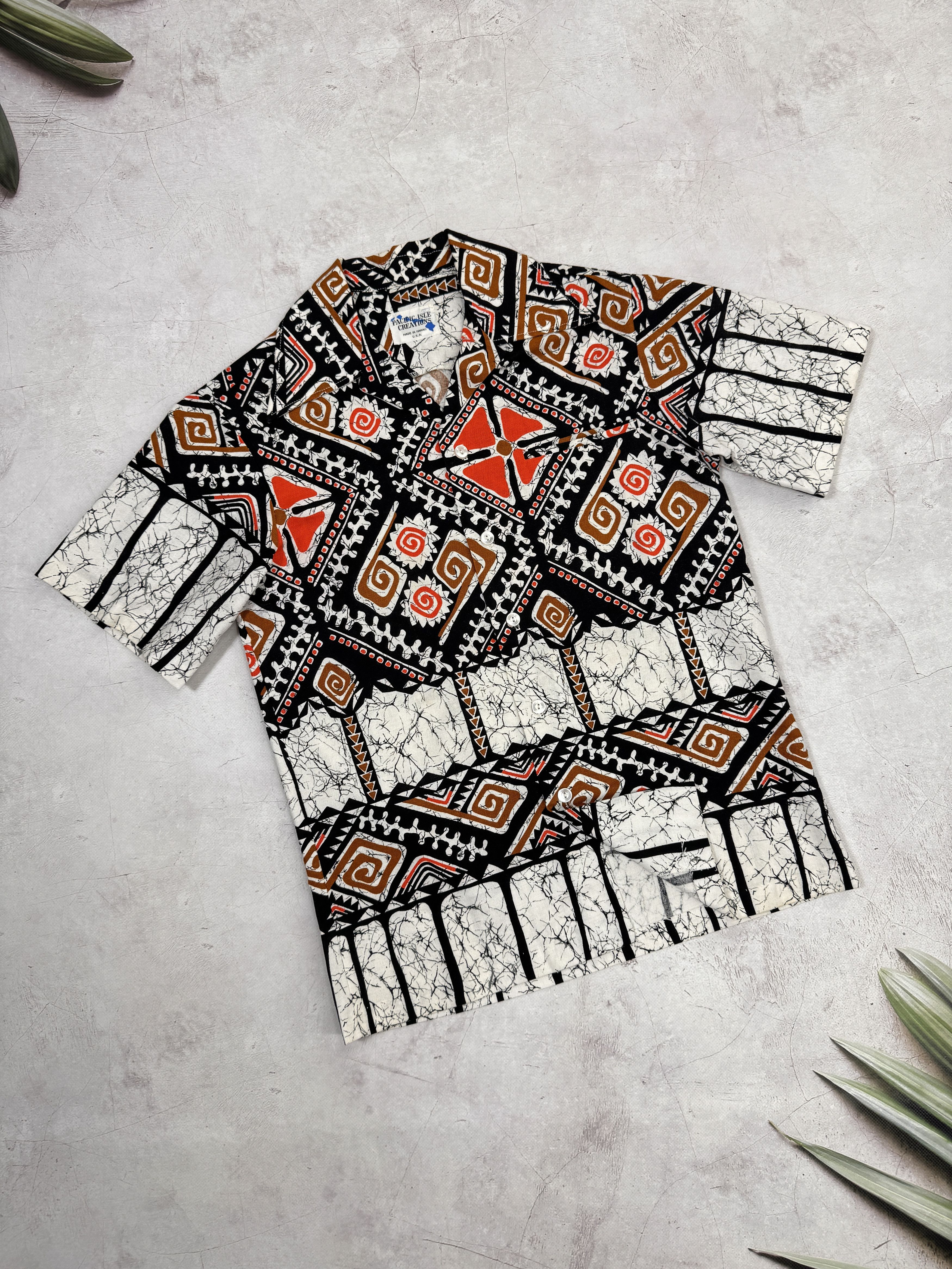 Vintage Vintage Pacific Isle Creations Hawaiian Shirt Abstract USA Size US S / EU 44-46 / 1 - 1 Thumbnail