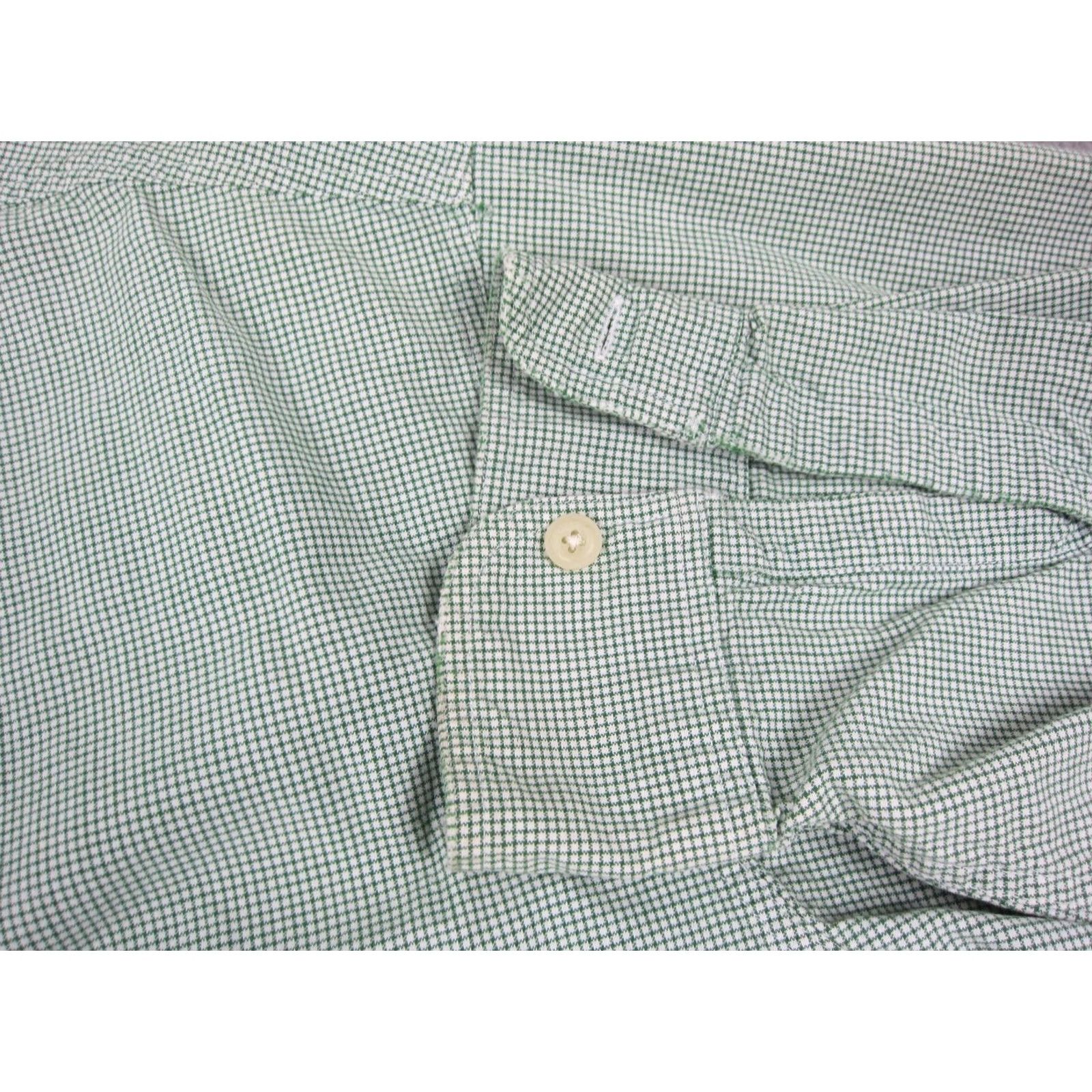 Abercrombie & Fitch VINTAGE Abercrombie & Fitch Shirt Adult XL Green Gingham Mens 90s Casual Size US XL / EU 56 / 4 - 3 Thumbnail