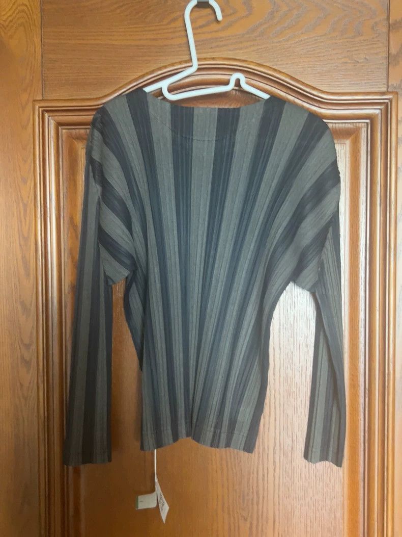Issey Miyake issey miyake Pleated grey coat Size L / US 10 / IT 46 - 3 Thumbnail