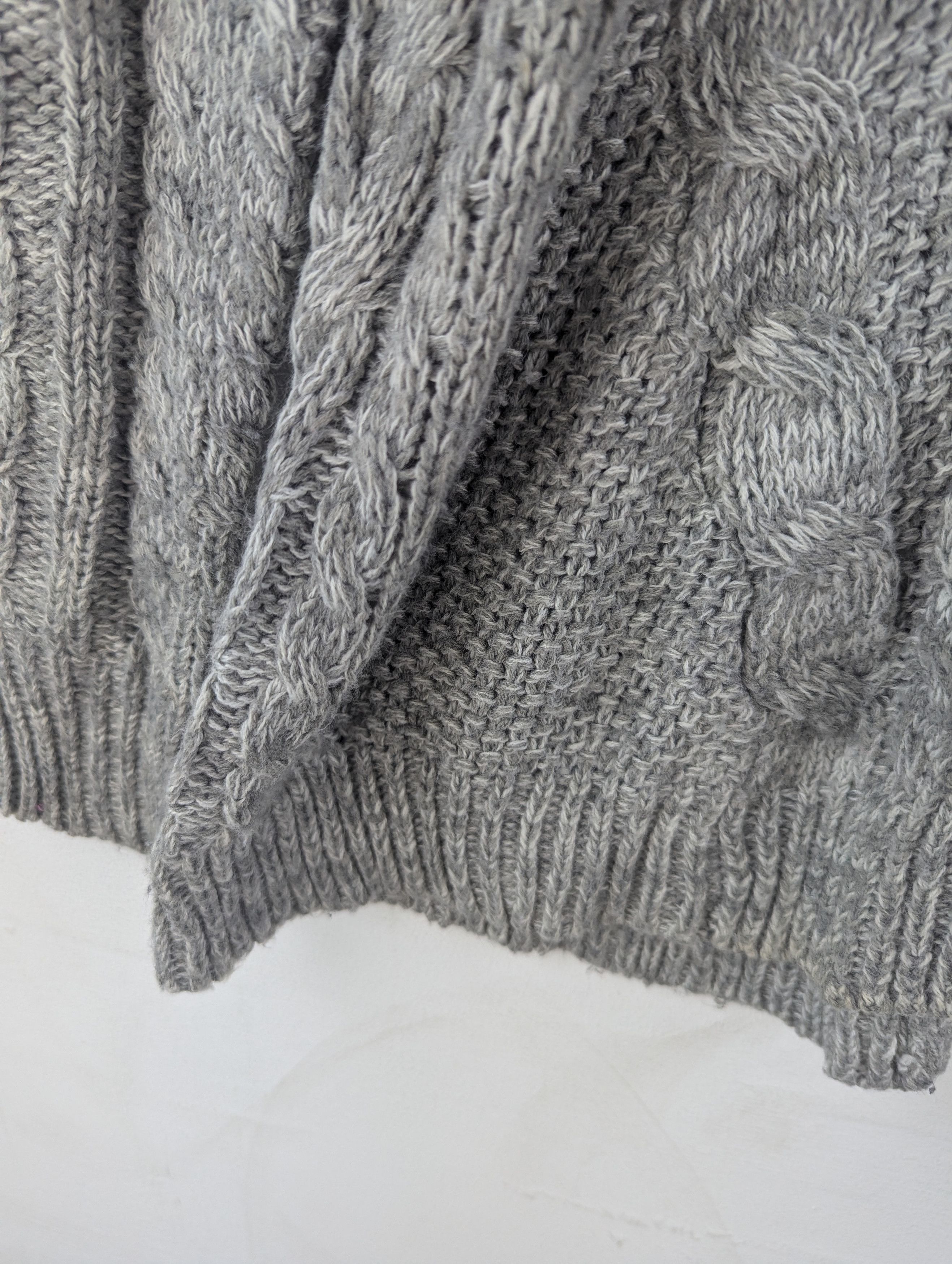 Aran Isles Knitwear × Japanese Brand × Vintage Vintage Knit Sweater Pattern by Raf Raf Size M / US 6-8 / IT 42-44 - 6 Thumbnail