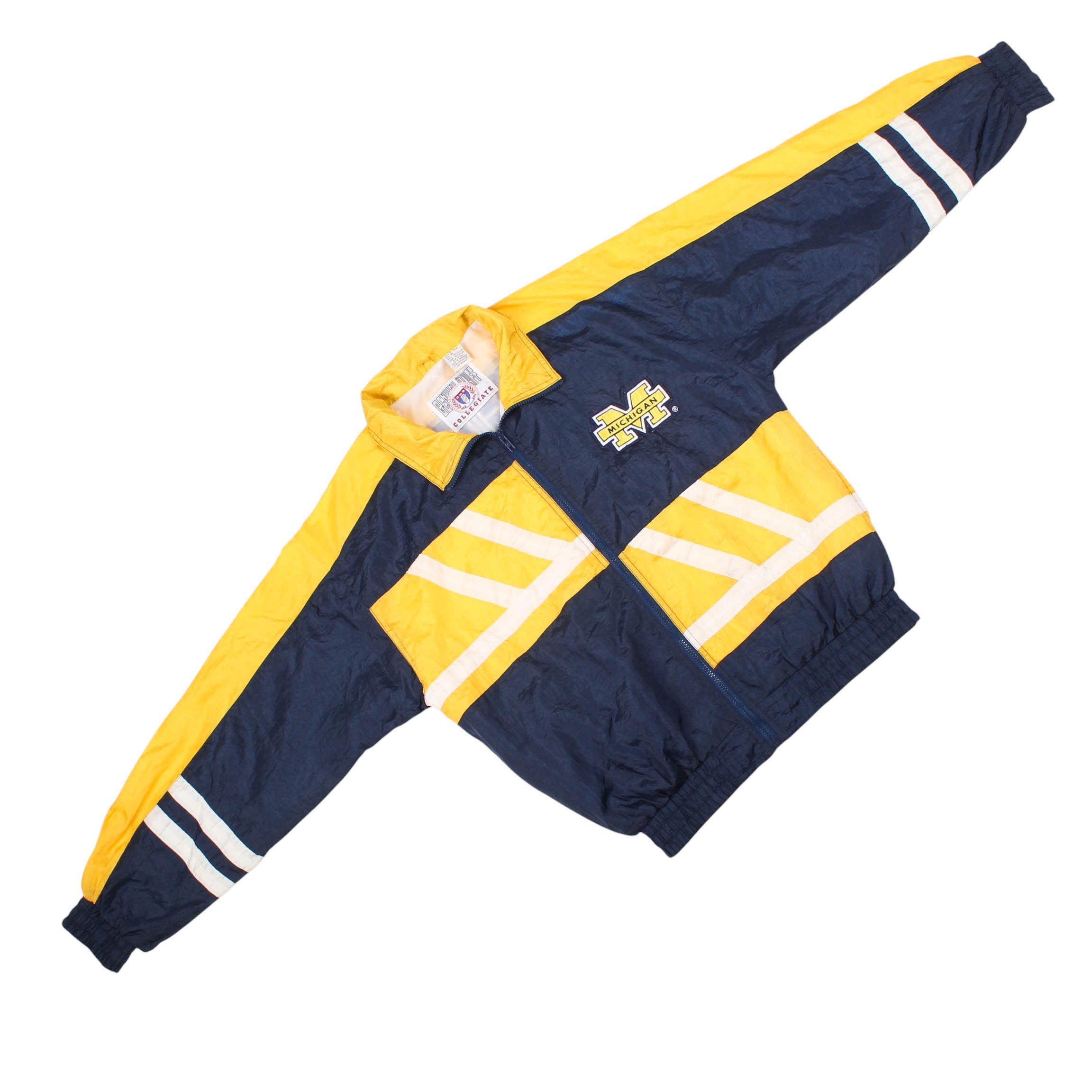 NCAA Michigan Wolverines Jacket NCAA College 90s Windbreaker Size US M / EU 48-50 / 2 - 3 Thumbnail