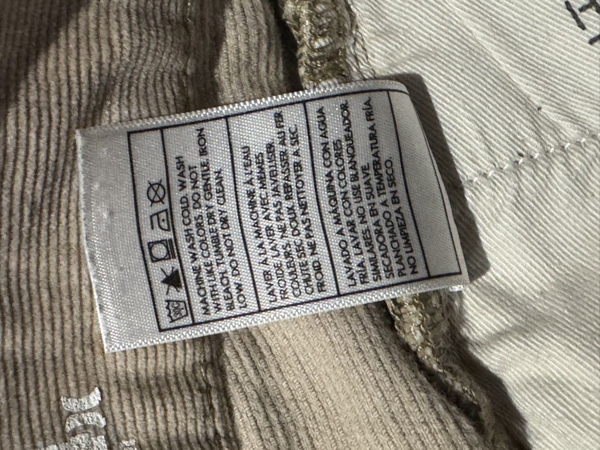 Hurley Hurley Beige Corduroy Straight Leg Light Tan Pants 2000s Y2k Size US 30 / EU 46 - 23 Thumbnail