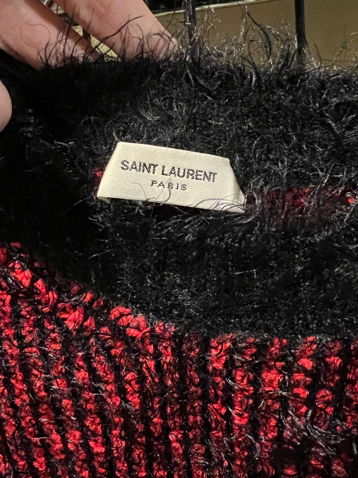Saint Laurent Paris Saint Laurent Paris grunge sweater Size US L / EU 52-54 / 3 - 3 Thumbnail