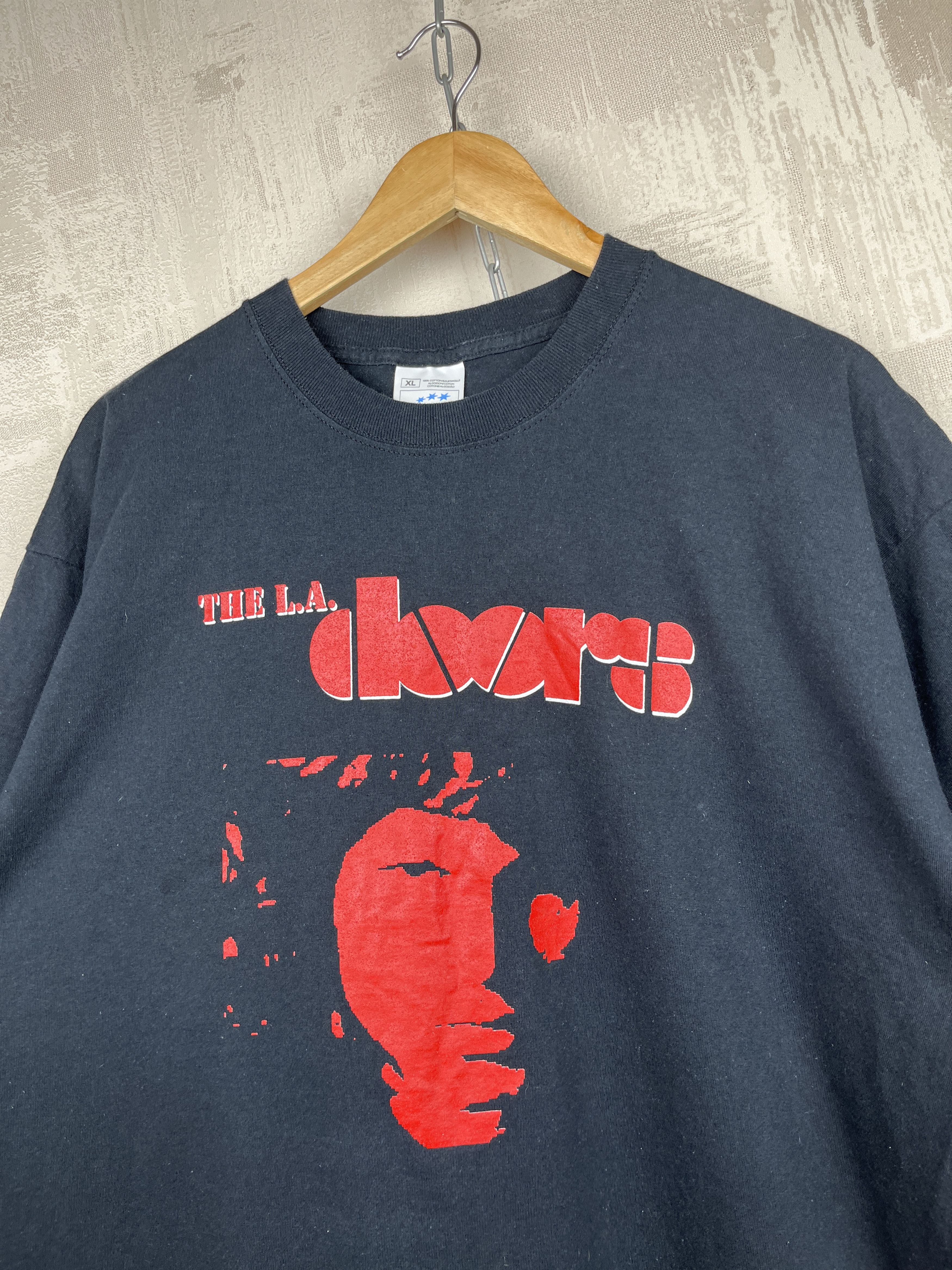 Band Tees The L.A. Doors Pere Lachaise 3rd July 2001 Vintage T-shirt Size US XL / EU 56 / 4 - 4 Thumbnail