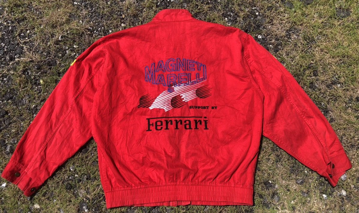 Ferrari Vintage 90s MAGNETI MARELLI F-1 Racing World Grand Prix Team Size US XL / EU 56 / 4 - 9 Thumbnail