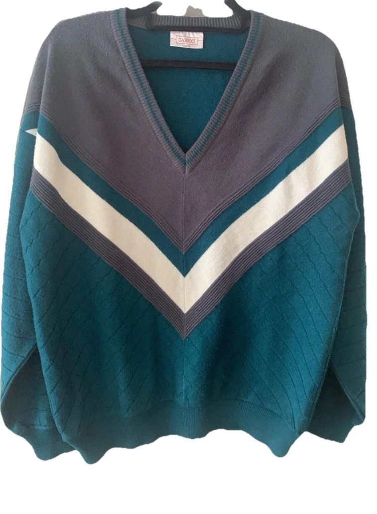 Gabicci Vintage GABICCI Jumper Sweater Men UK Size L Wool Size US L / EU 52-54 / 3 - 1 Thumbnail