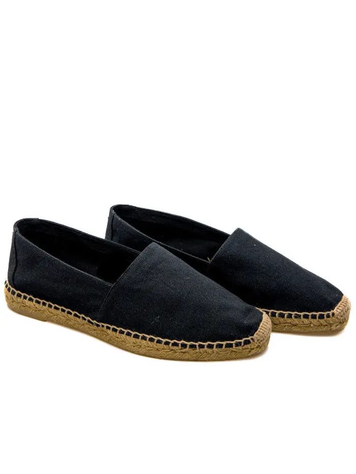 Saint Laurent Paris o1bcso1str1124 Cassandre Embroidered Espadrilles in Black Size US 7 / EU 40 - 5 Thumbnail
