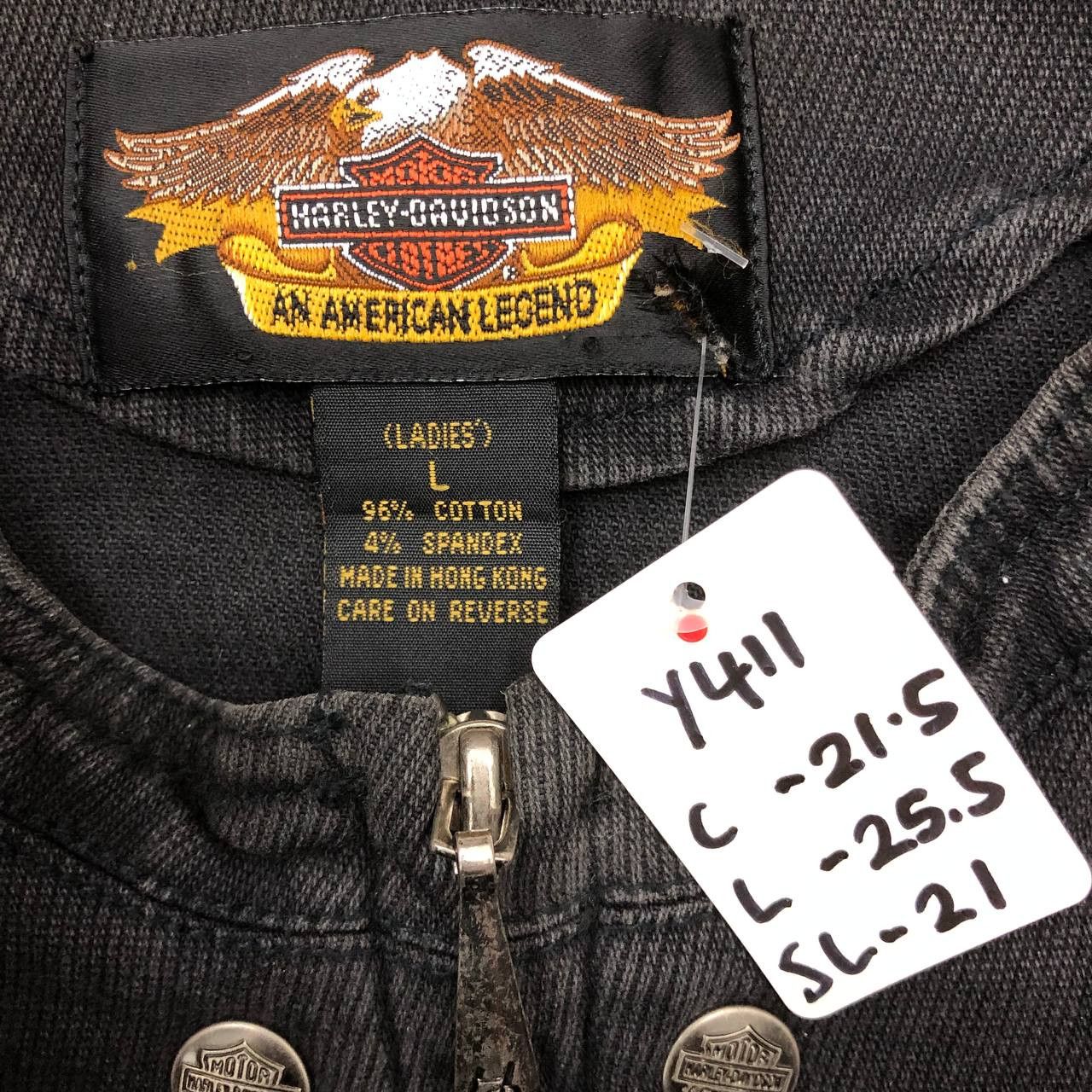 Harley Davidson × Vintage Y411 HARLEY DAVIDSON MOTOR RIDER JACKET Size L / US 10 / IT 46 - 10 Thumbnail