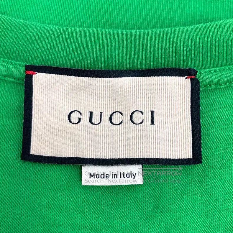 Gucci Gucci 22 Love Parade green five-pointed star logo printed Size XS / US 0-2 / IT 36-38 - 5 Thumbnail