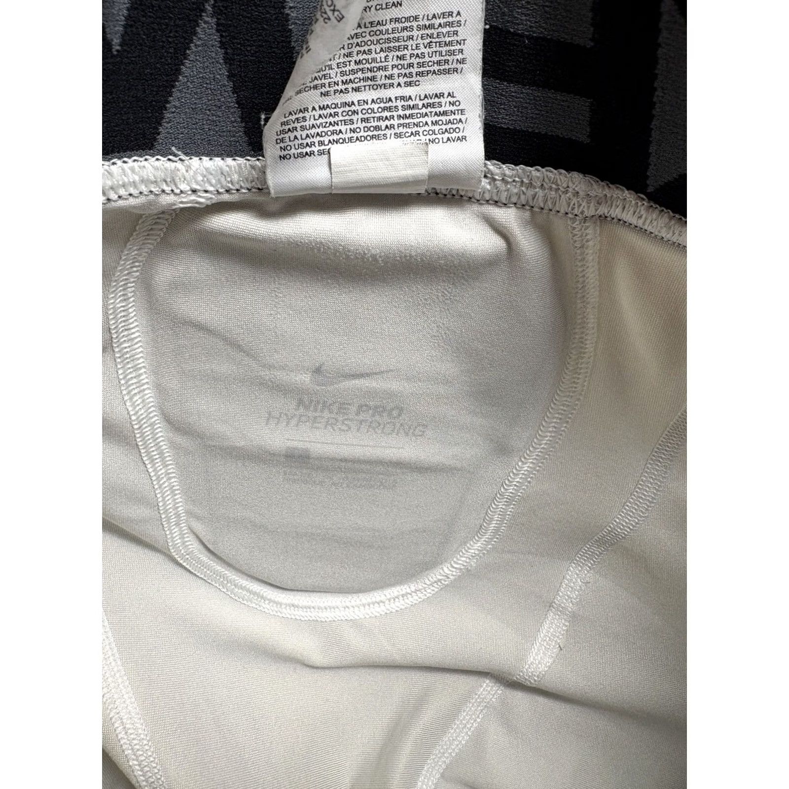 Nike Nike Pro Hyperstrong Padded Compression Shorts Mens Large White Size US 33 - 7 Thumbnail