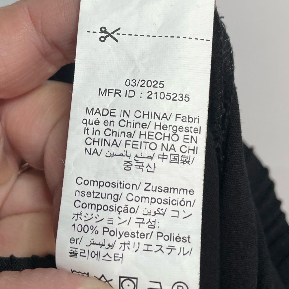 Shein Shein Curve Black Open Side Pants 4XL Size 42" / US 20 - 5 Thumbnail