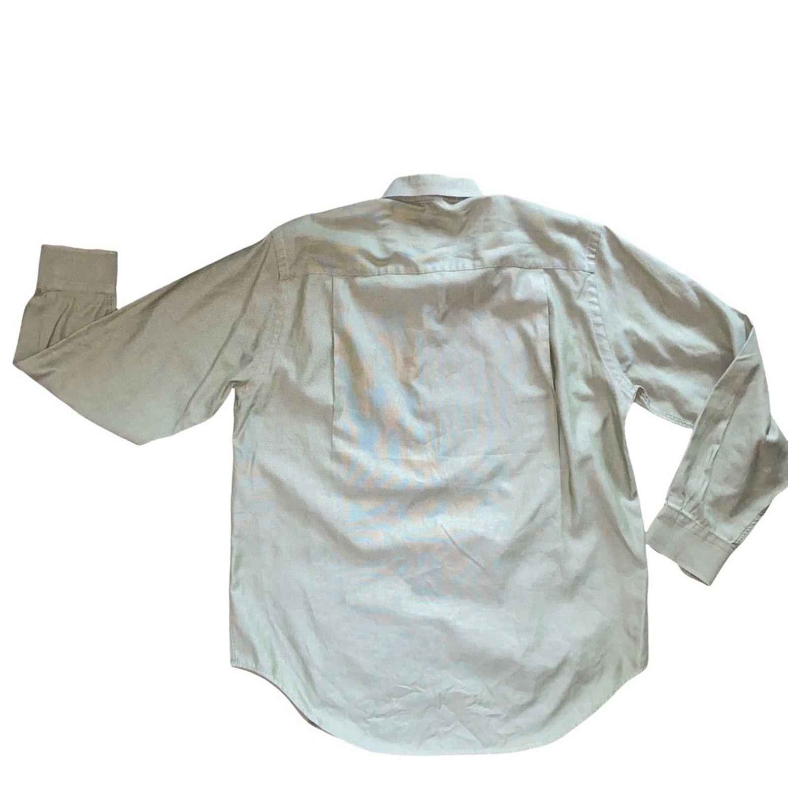 Austin Reed Austin Reed Long Sleeve Button Down Shirt medium green Size US M / EU 48-50 / 2 - 3 Thumbnail