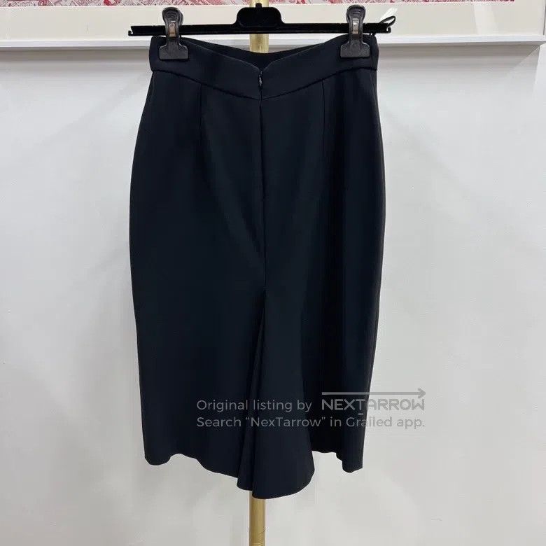 Alexander McQueen Alexander Mcqueen Black hip wrap skirt Size 25" / US 0 / IT 36 - 2 Thumbnail