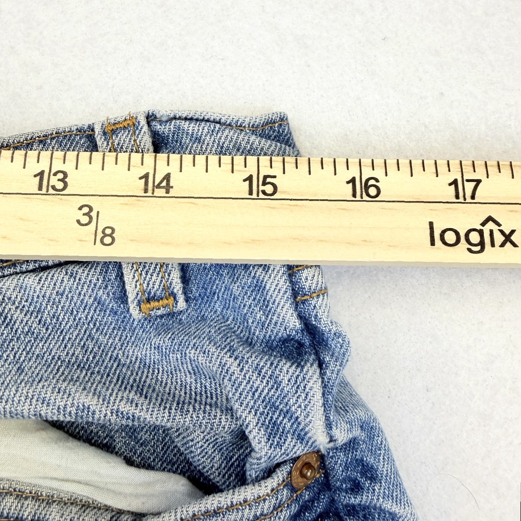 Levi's VTG Orange Tab Levi's 550 Jeans 32 x 30 Light Wash Denim Y2K USA Fabric Size US 32 / EU 48 - 4 Thumbnail
