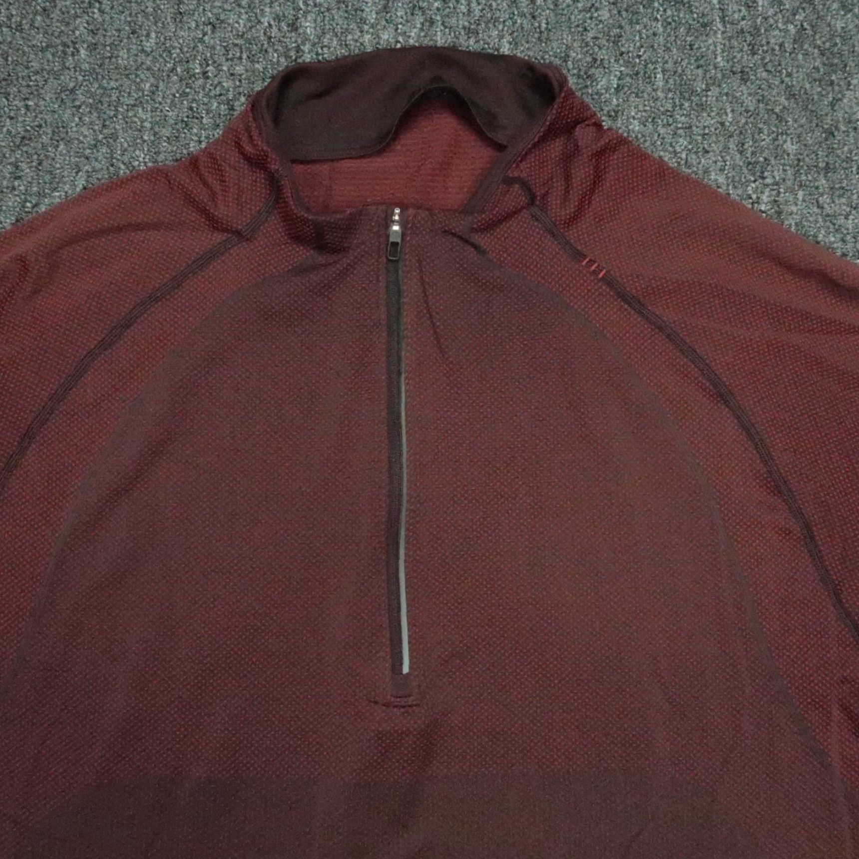 Lululemon Lululemon Pullover Mens 2XL Red Metal Vent Tech Training Half Zip Lightweight Activewear Casual Shirt Hoodie? Size US XXL / EU 58 / 5 - 2 Thumbnail