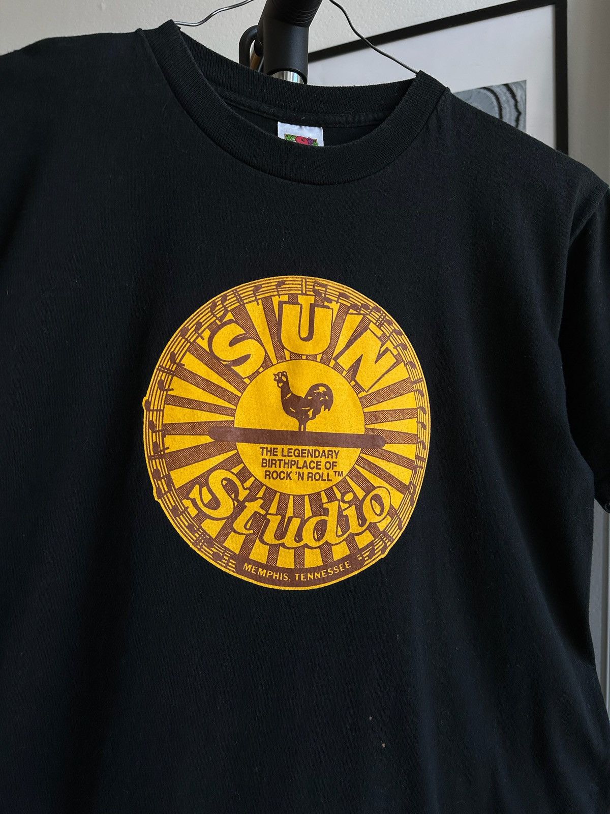 Band Tees × Vintage Vintage 90's Sun Studio Memphis Tshirt Size US L / EU 52-54 / 3 - 2 Thumbnail