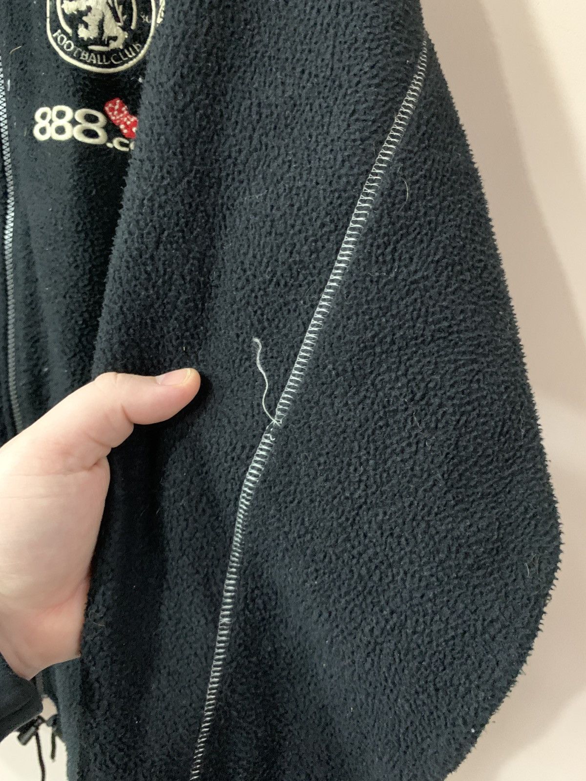 Errea × Vintage Middlesbrough Vintage Football Jacket Fleece Errea Soccer XL Size US XL / EU 56 / 4 - 12 Thumbnail
