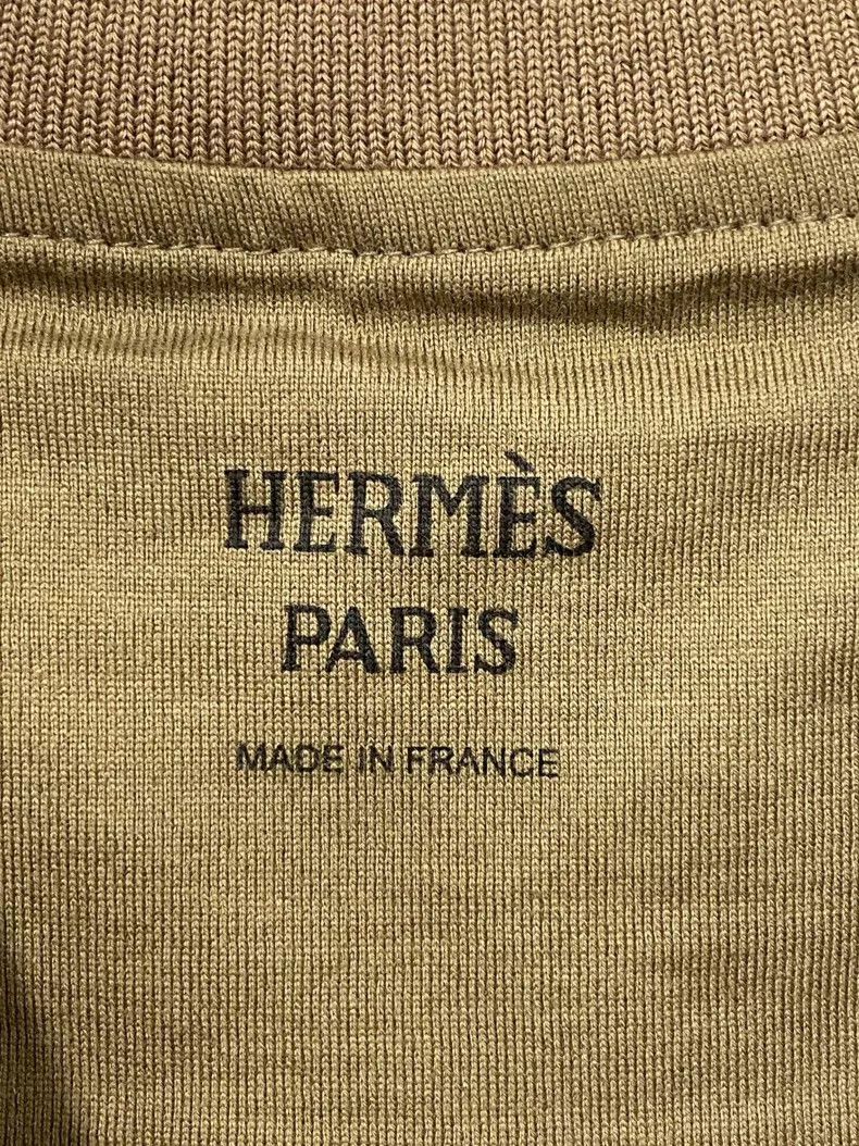 Hermes Hermes Printed Logo Short Sleeve Size XS / US 0-2 / IT 36-38 - 4 Thumbnail