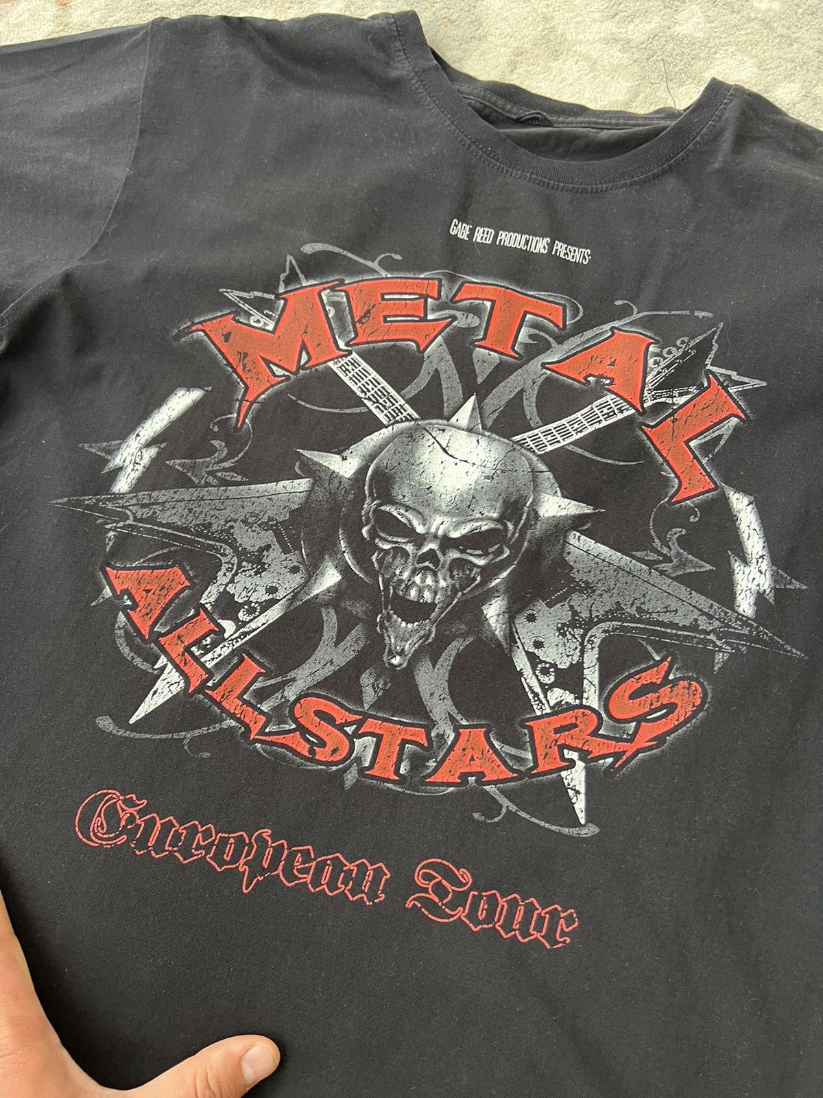 Band Tees Metal All Stars European Tour Tee Size US M / EU 48-50 / 2 - 2 Thumbnail
