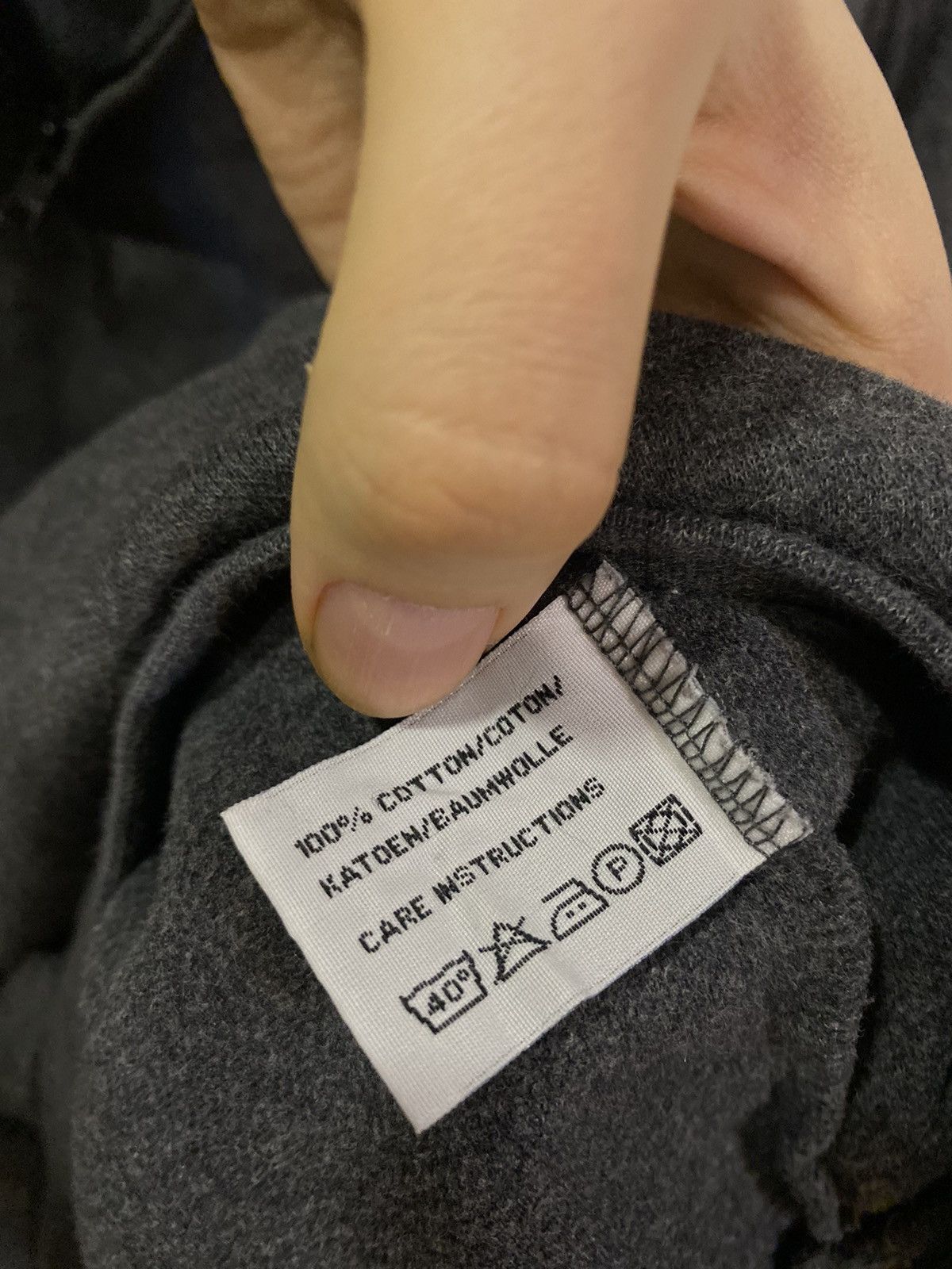 Yves Saint Laurent 90’s YSL Sweatshirt 1/4 Quarter Zip Grey Sweater Vintage Size US XXL / EU 58 / 5 - 6 Thumbnail