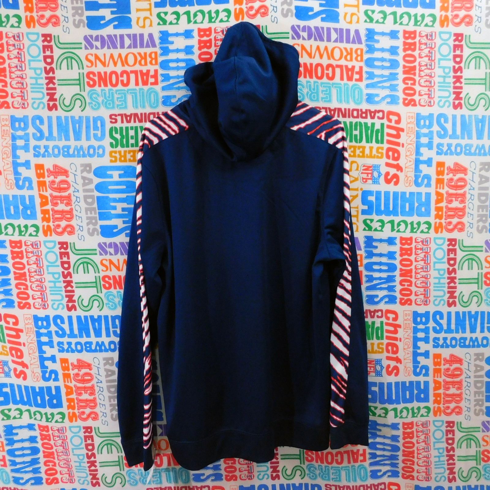 NFL NFL New England Patriots Zubaz Hoodie Size L New With Tags Size US L / EU 52-54 / 3 - 3 Thumbnail