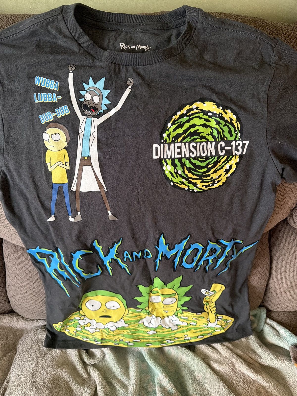 Cartoon Network 2025 Cartoon Network Rick And Morty Dimension C-137 Tee Size US L / EU 52-54 / 3 - 2 Thumbnail